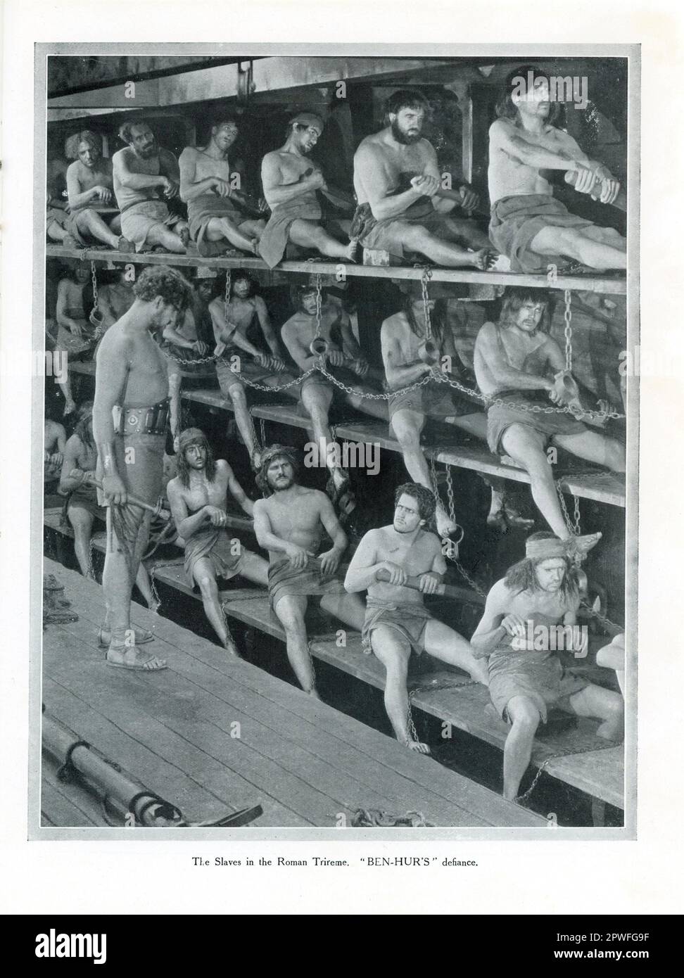 RAMON NOVARRO Among The Galley Slaves In The Roman Trireme In BEN HUR ramon-novarro-among-the-galley-slaves-in-the-roman-trireme-in-ben-hur