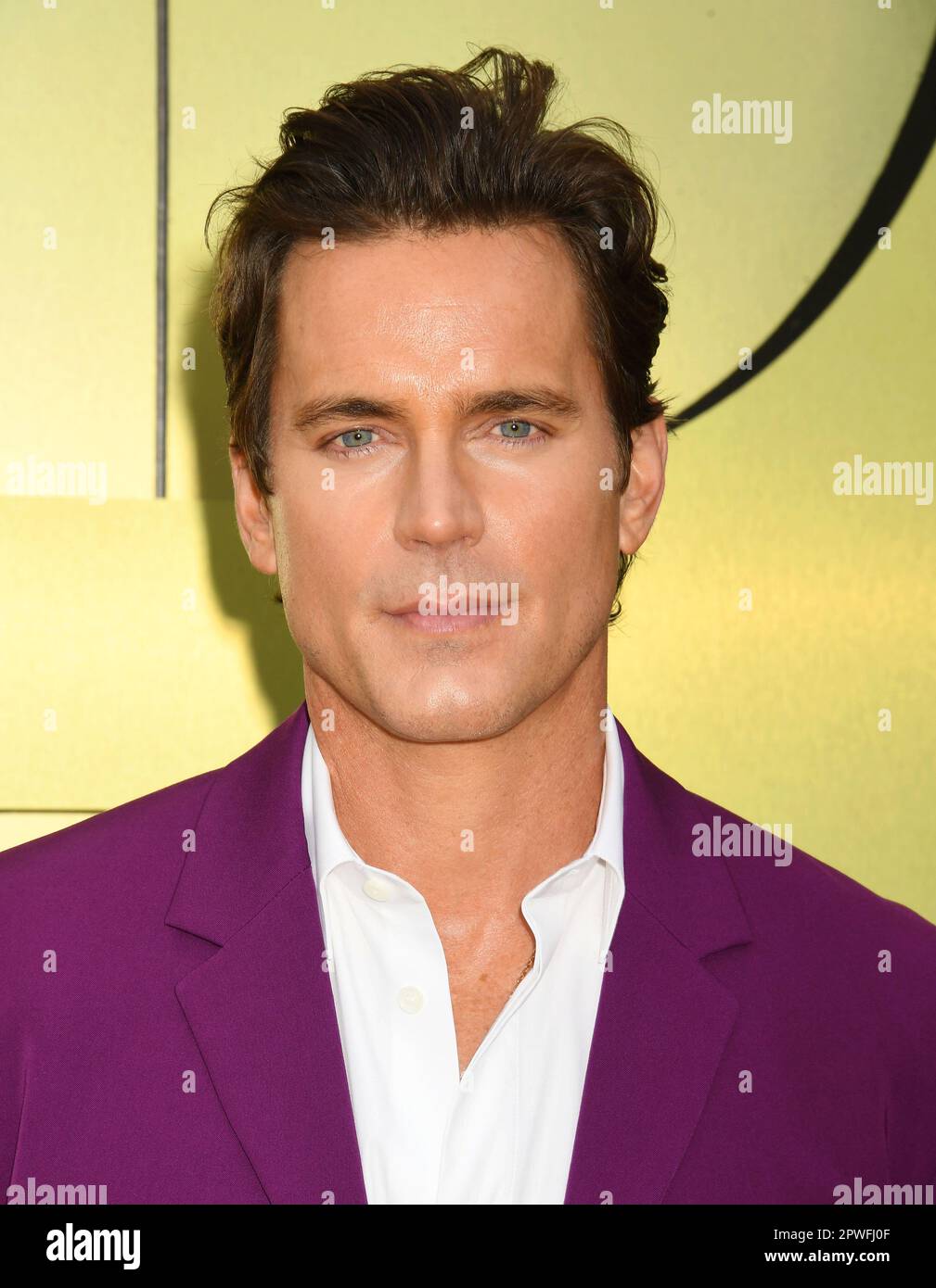 WEST HOLLYWOOD, CALIFORNIA, 3/9/23 Matt Bomer attends the Versace Fall