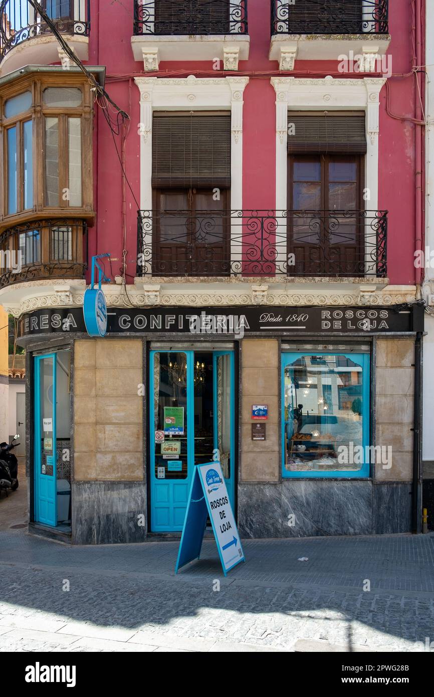 Confiteria (Cake shop) in Loja, Spain Stock Photo Alamy