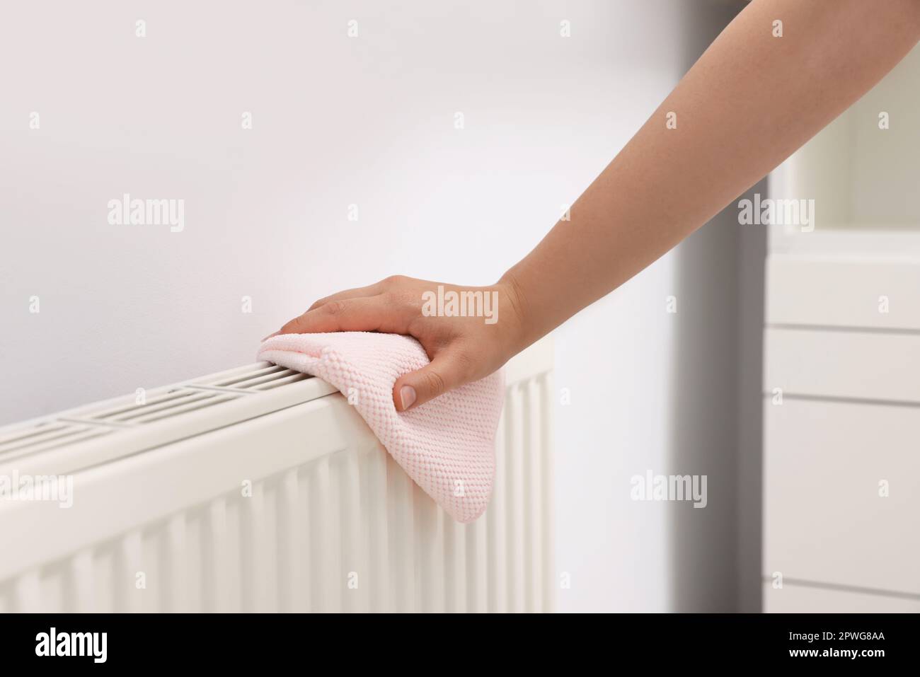 Cleaning radiator home hires stock photography and images Alamy
