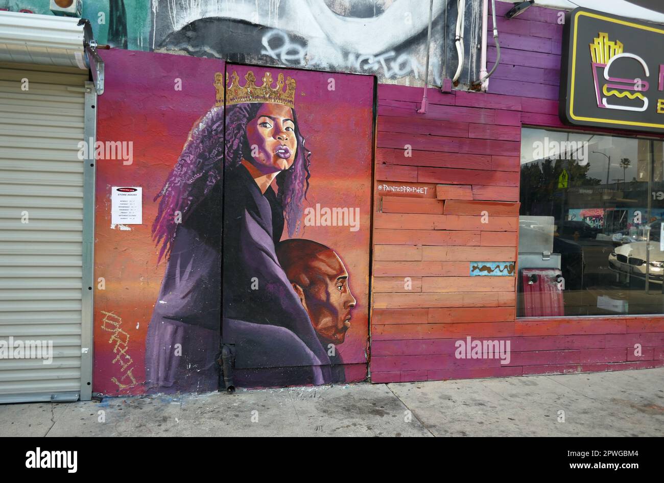 Los Angeles, California, USA 29th April 2023 Kobe Bryant and Gigi