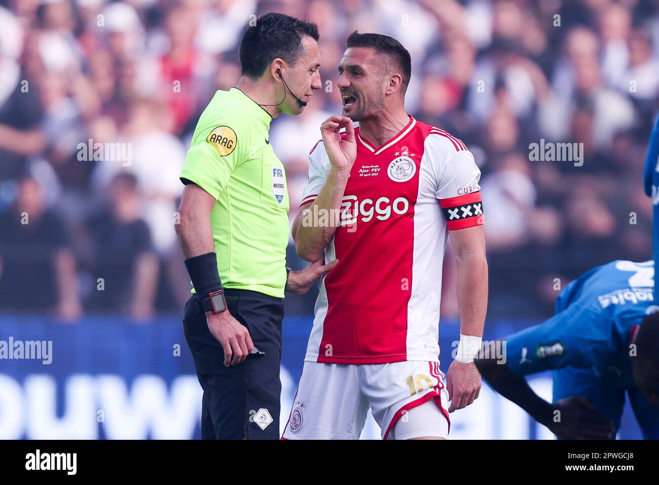 30042023 Sport Ajax v PSV KNVB Beker finale ROTTERDAM, NETHERLANDS APRIL 30 referee 30042023 Sport Ajax v PSV KNVB Beker finale ROTTERDAM, NETHERLANDS APRIL 30 referee