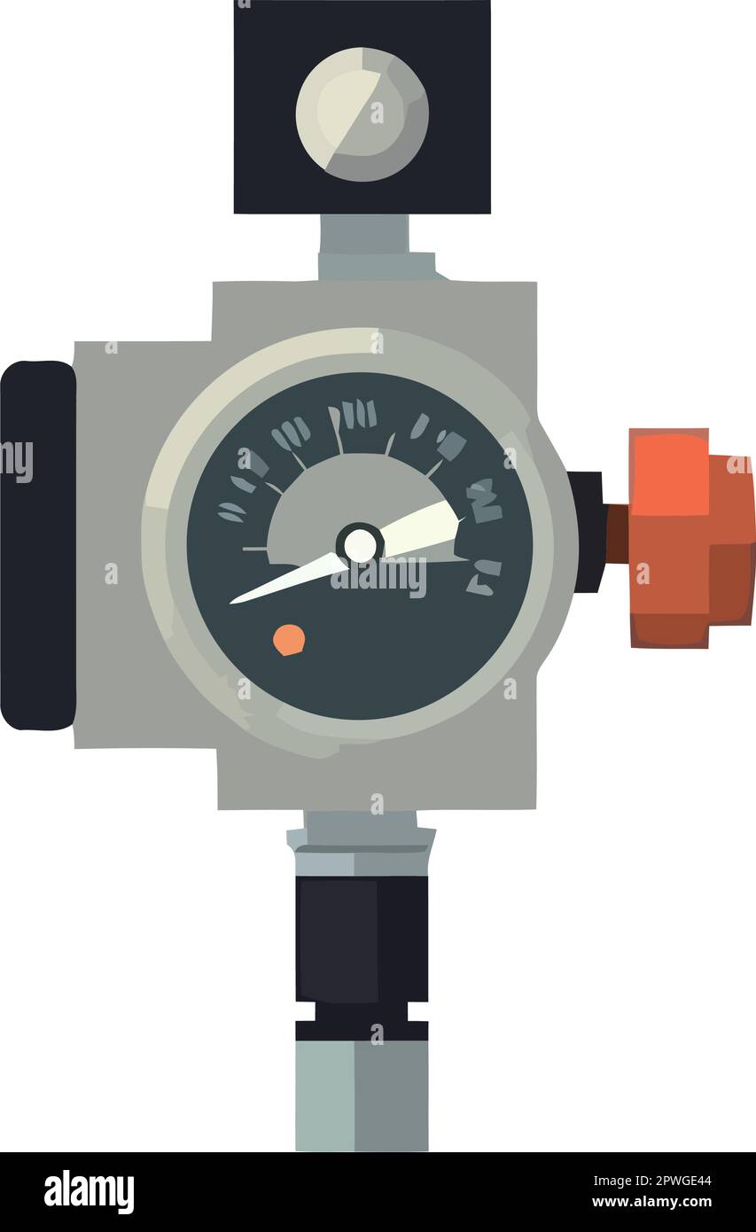 Chrome gauge Stock Vector Images - Alamy