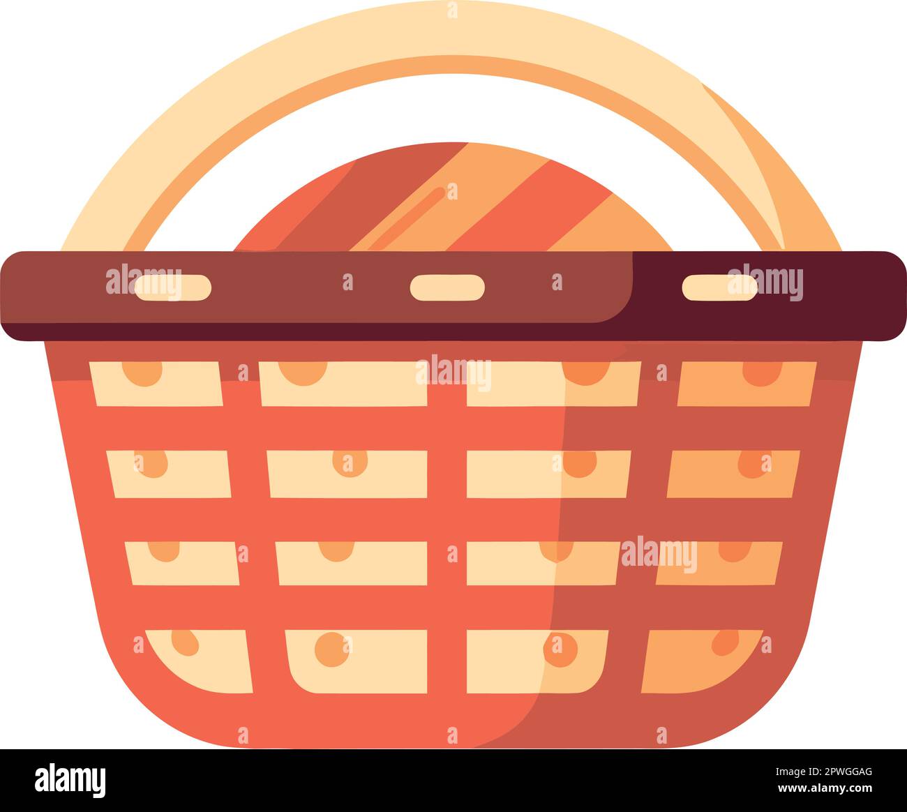 Fishing basket isolated Cut Out Stock Images & Pictures - Page 2 - Alamy