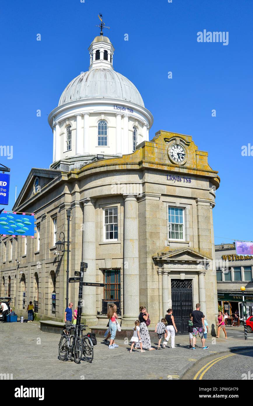 The Market Building, Market Place, Penzance, Cornwall, England, United Kingdom Stock Photo