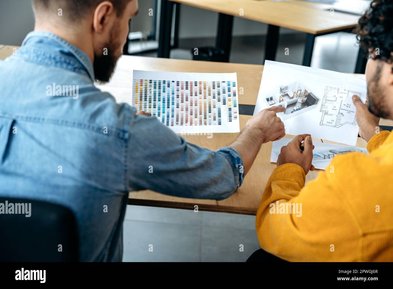 Picture Idea: Pantone Color Palette And The Layout Of The Apartment Or
