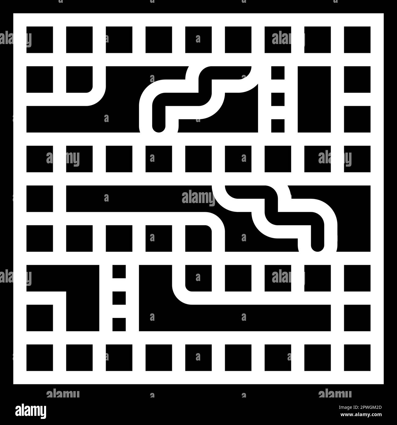 snakes and ladders game board table glyph icon vector illustration