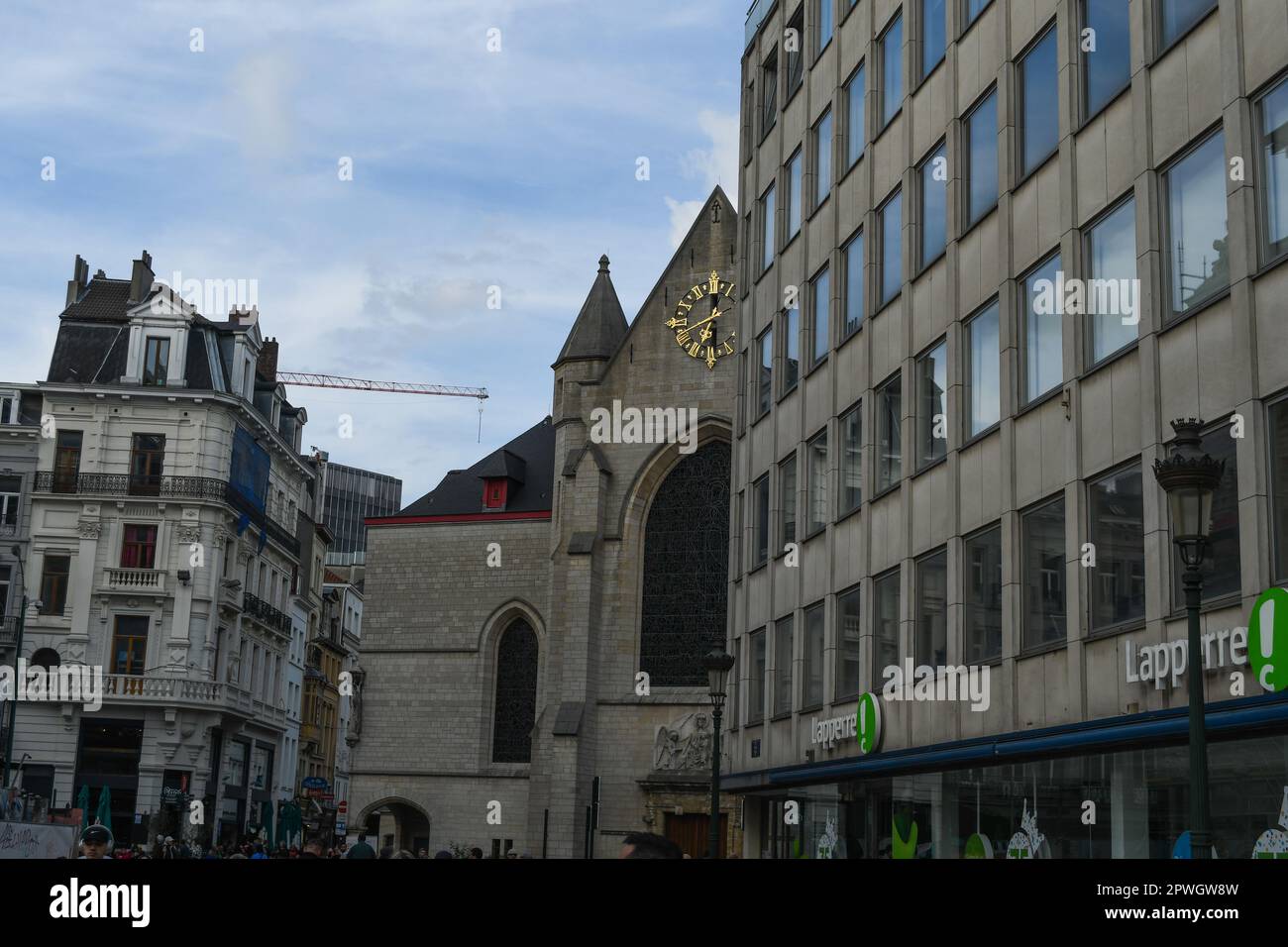 Saint nicholas church brussels hi-res stock photography and images - Alamy