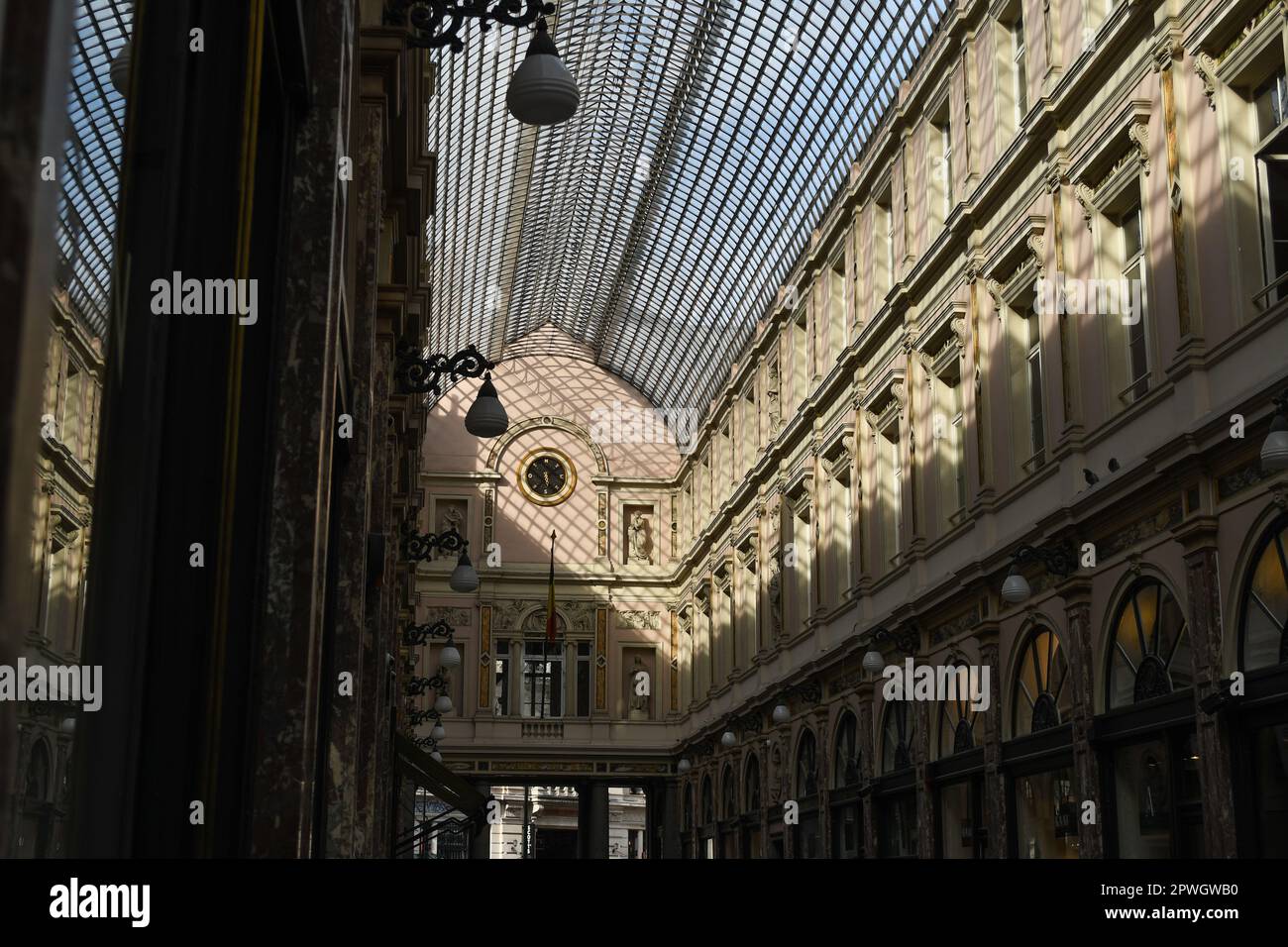 Royal Gallery Saint Hubert Stock Photo - Alamy