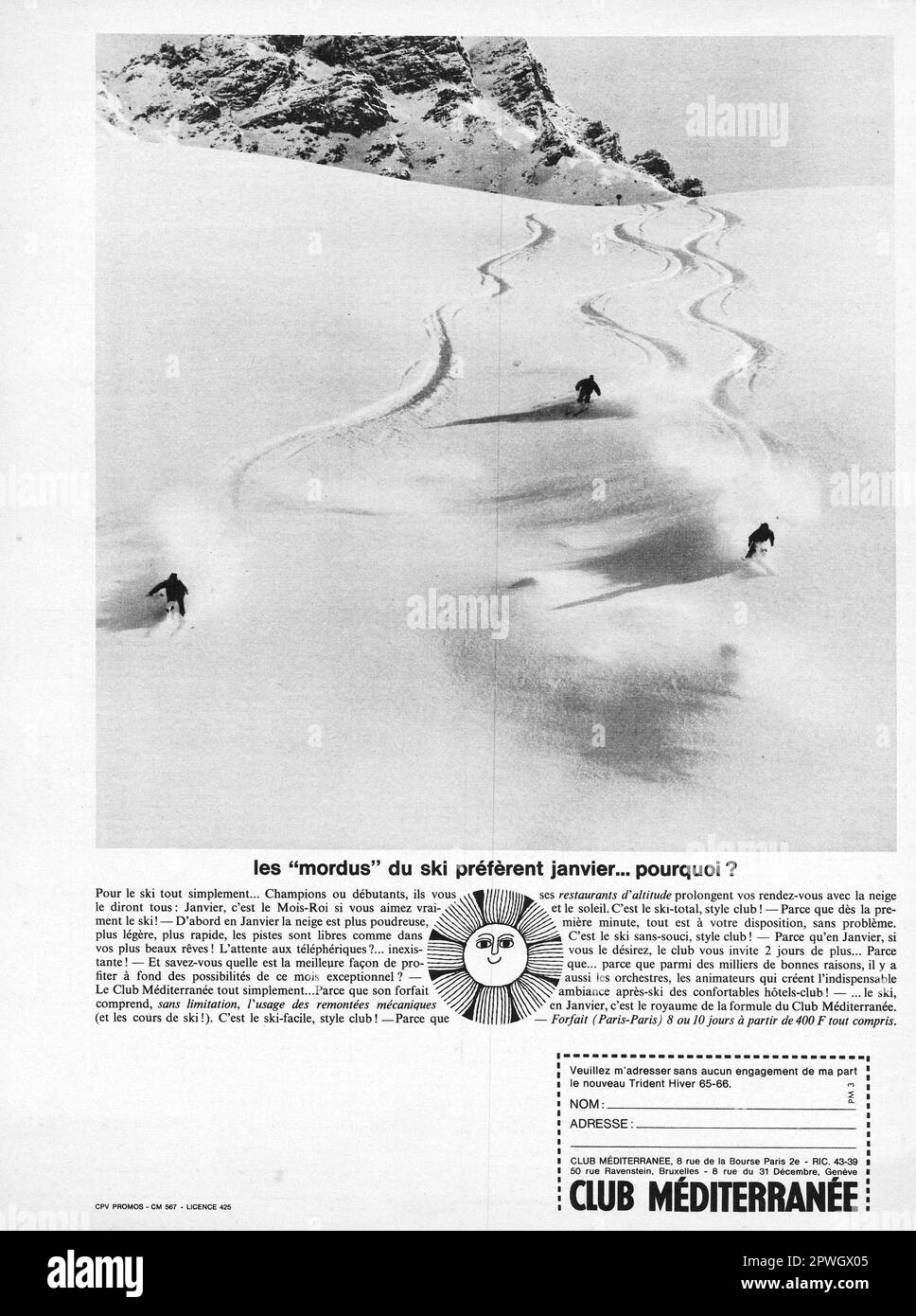 Club Mediterranee Bruxelles Geneve ski resort mountain skiing French ...