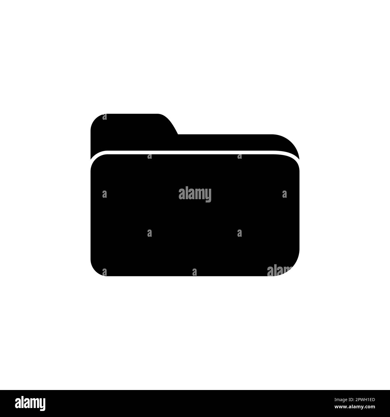 Folder icon vector. document folder icon Stock Vector Image & Art - Alamy