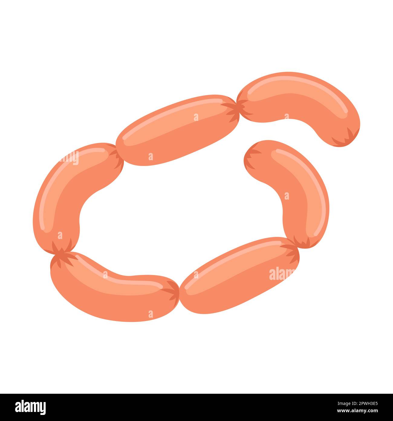 Sausage Links Cartoon