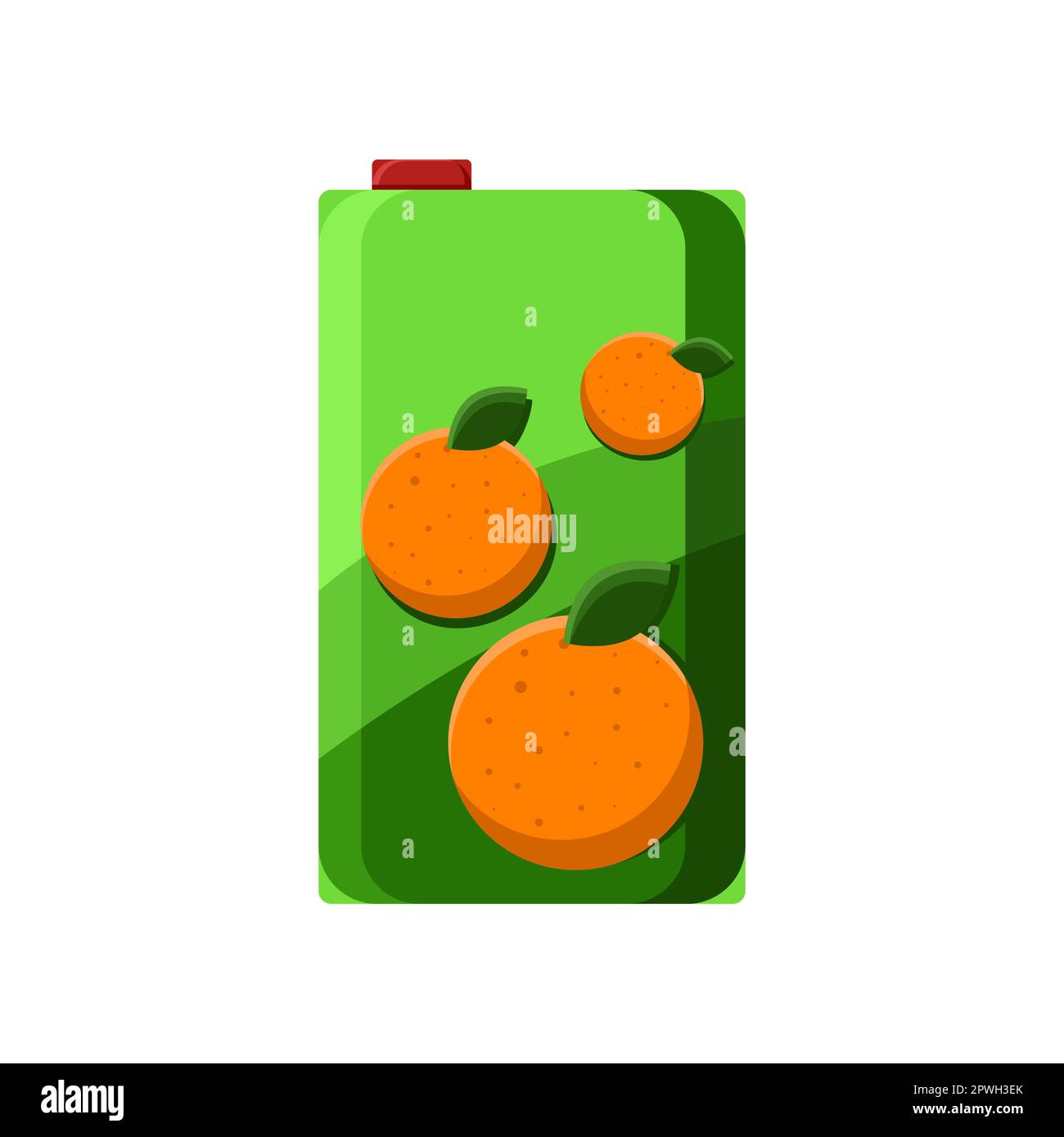 Orange juice box vector illustration Stock Vector Image & Art Alamy