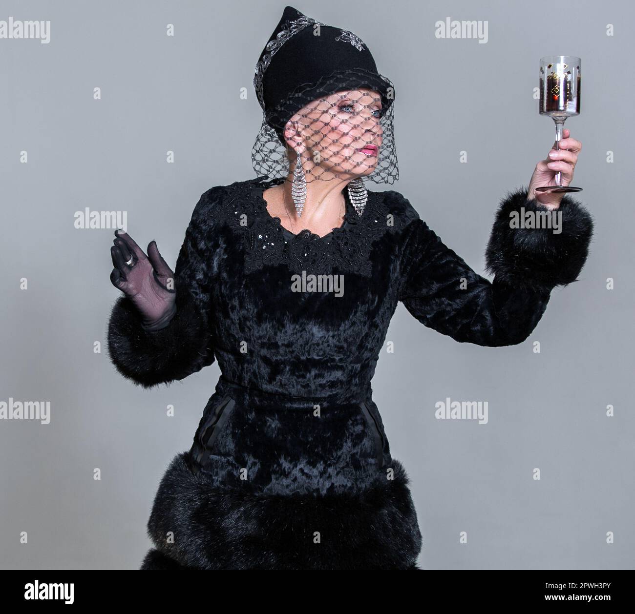 Actress Svetlana Svetlichnaya Stock Photo - Alamy