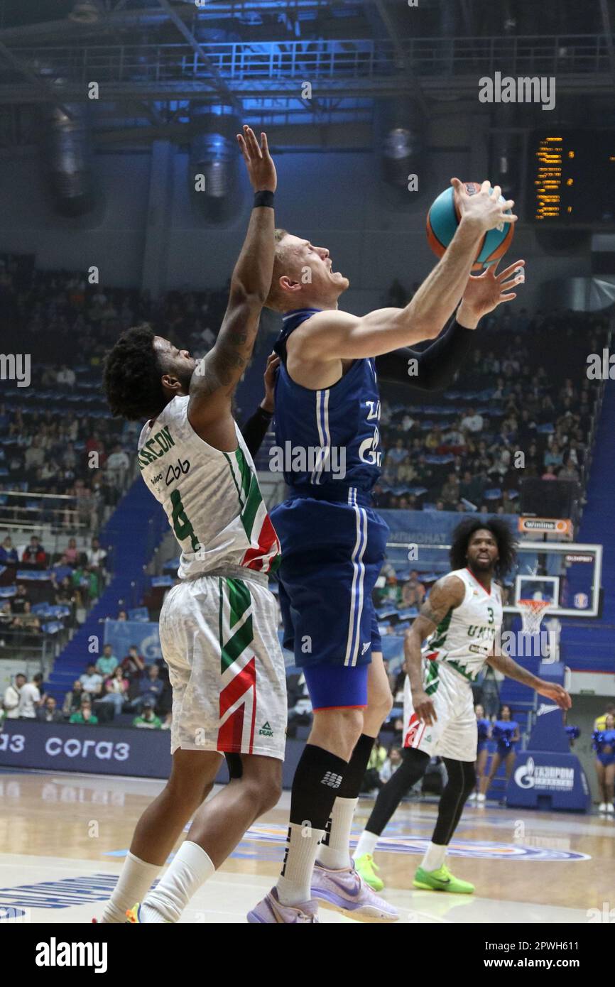 SaintPetersburg, Russia, 23 April 2023 Basketball, VTB United League