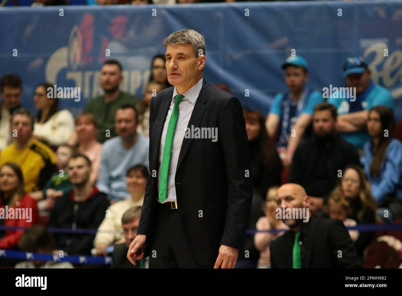 SaintPetersburg, Russia, 21 April 2023 Basketball, VTB United League