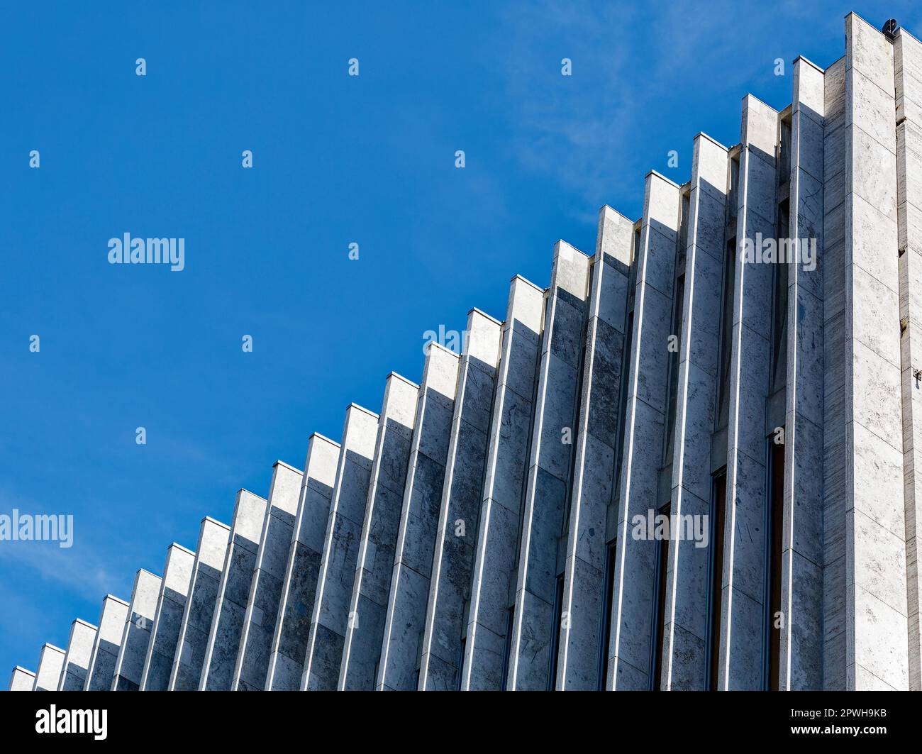 Three sides of Lincoln Center’s Metropolitan Opera House are clad in ...