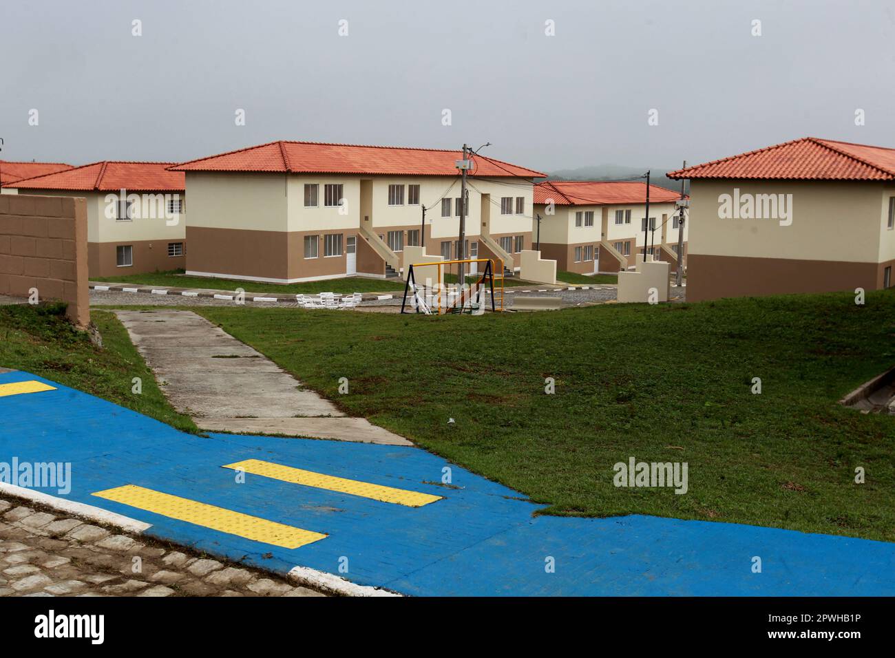 feira de santana, bahia, brazil april 28, 2023 View of residential