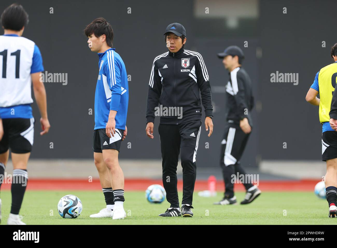Chiba, Japan. 30th Apr, 2023. Kengo Nakamura (JPN) Football/Soccer : Japan U-17 training match between U-17 Japan - Kanto Senbatsu in Japan. in Chiba, Japan . Credit: Naoki Morita/AFLO SPORT/Alamy Live News Stock Photo