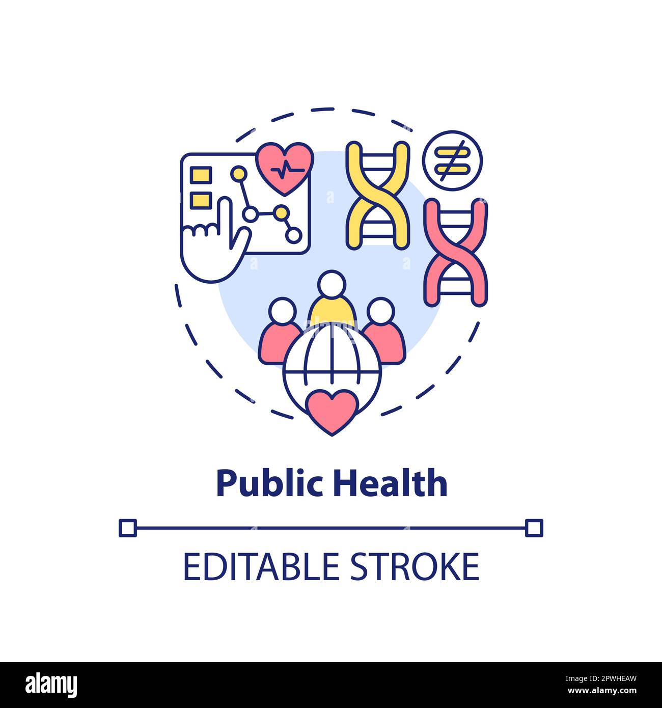 Population health data Stock Vector Images - Alamy