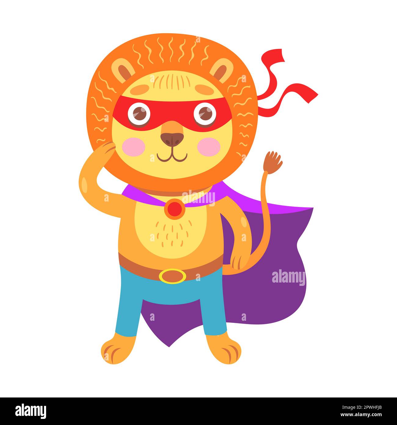 hero-brave-lion-animal-character-cartoon-illustration-funny-little