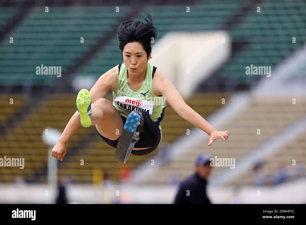 Saki TAKAKUWA of Japan in the Women's Long Jump T44 Final at