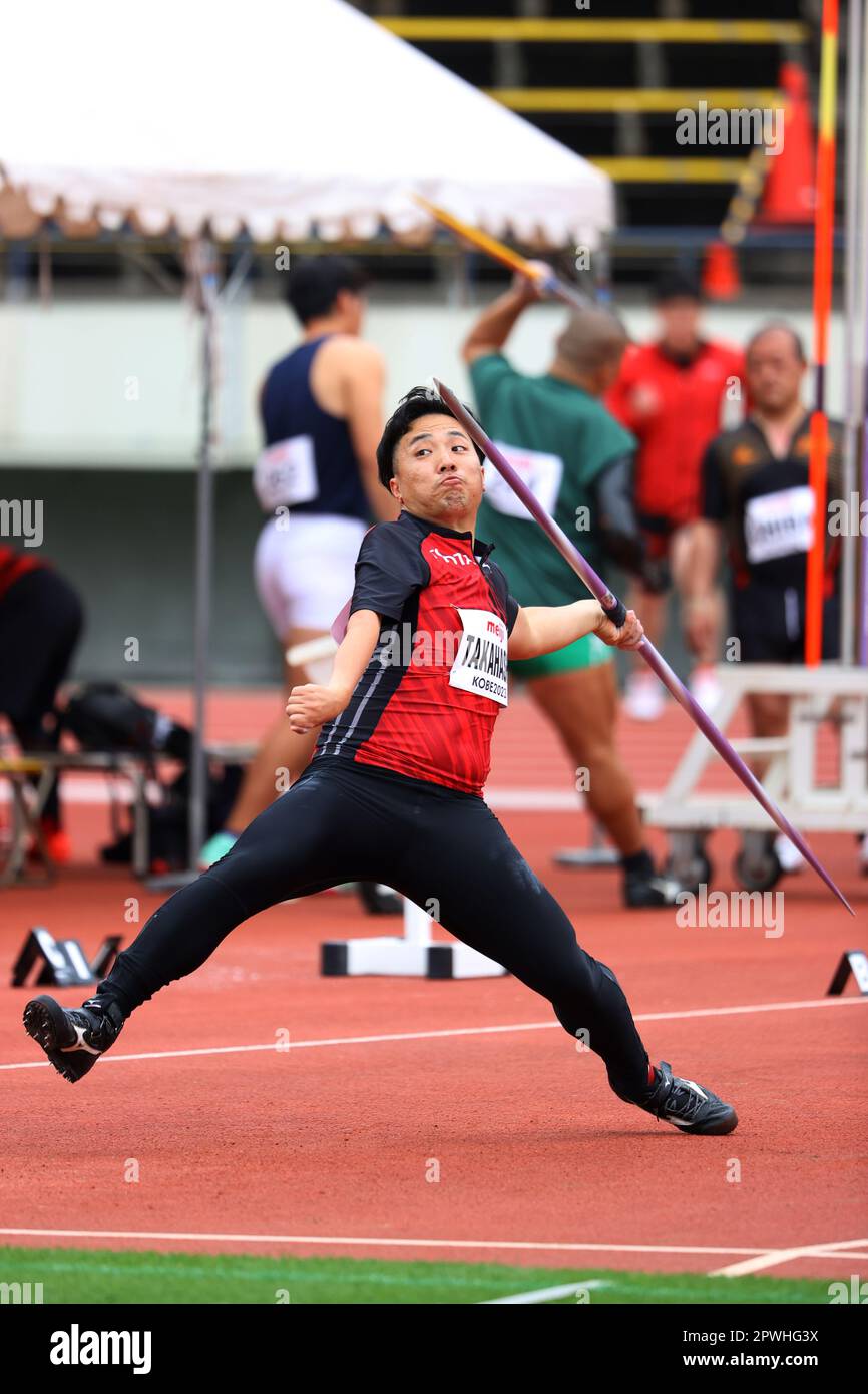 Hyogo, Japan. 30th Apr, 2023. Shunya Takahashi Athletics Japan Para