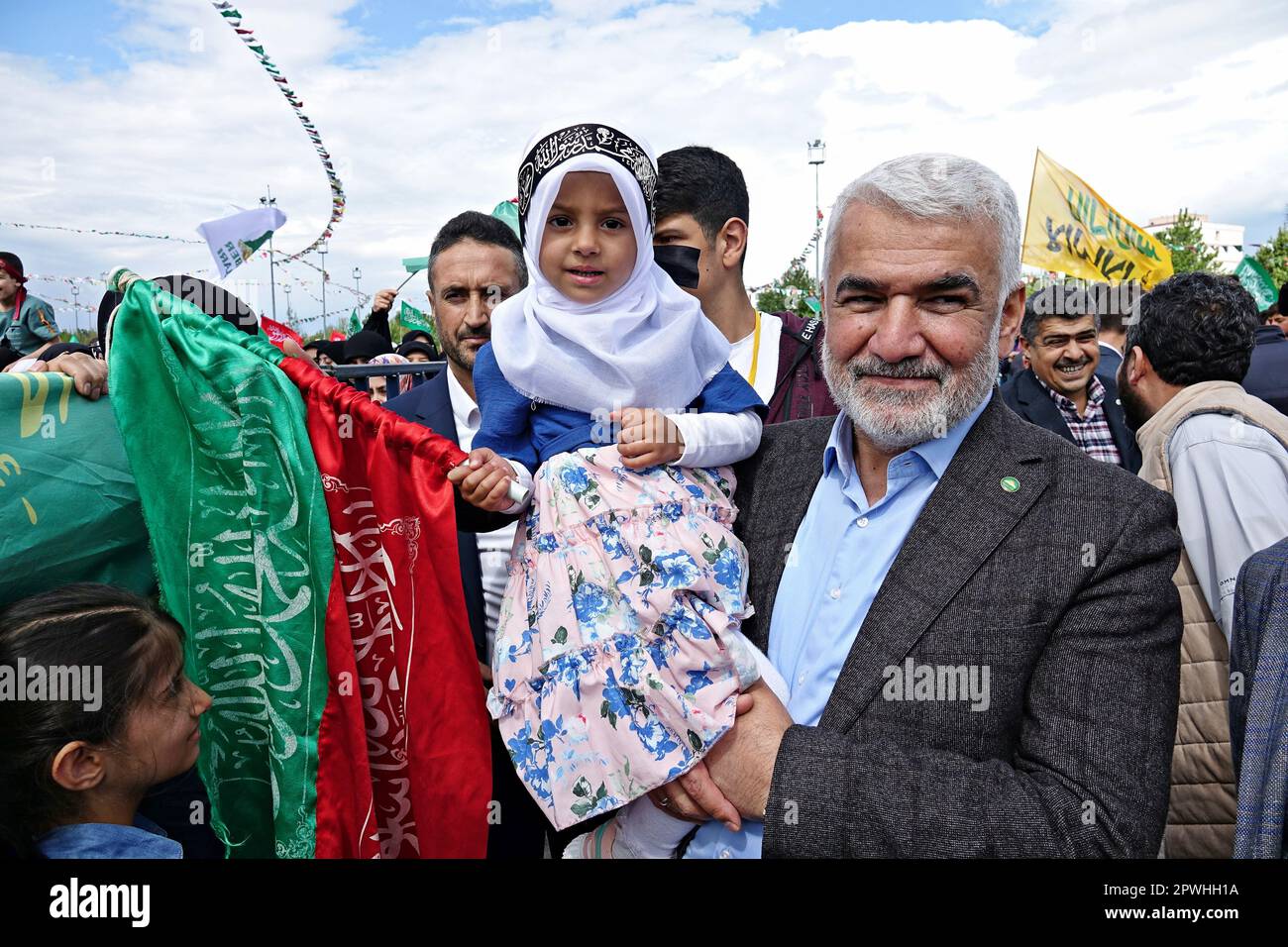 Islamic Kurdish party Free Cause Party (HUDA-PAR) Chairman Zekeriye ...