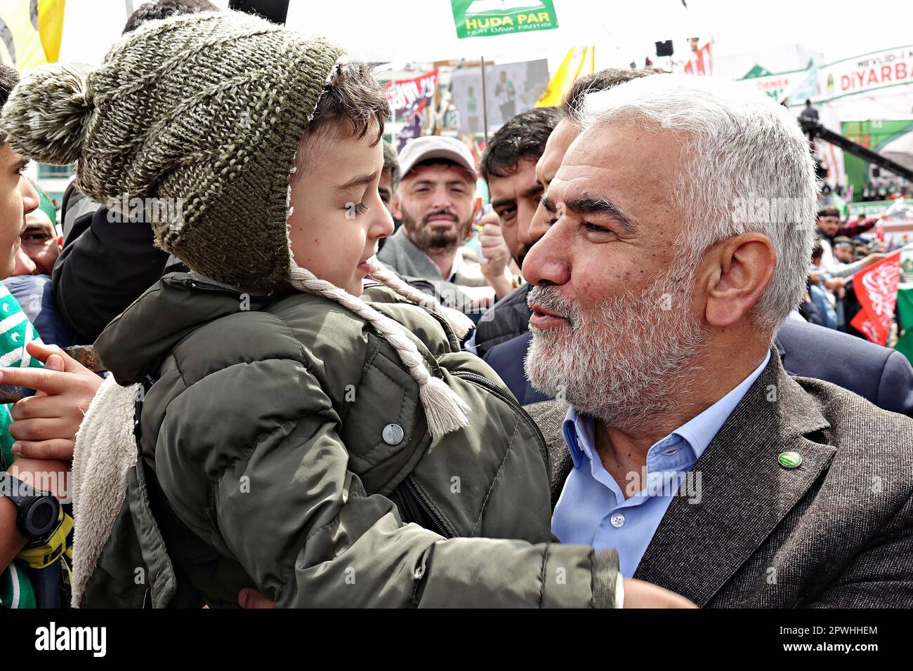 Islamic Kurdish party Free Cause Party (HUDA-PAR) Chairman Zekeriye ...