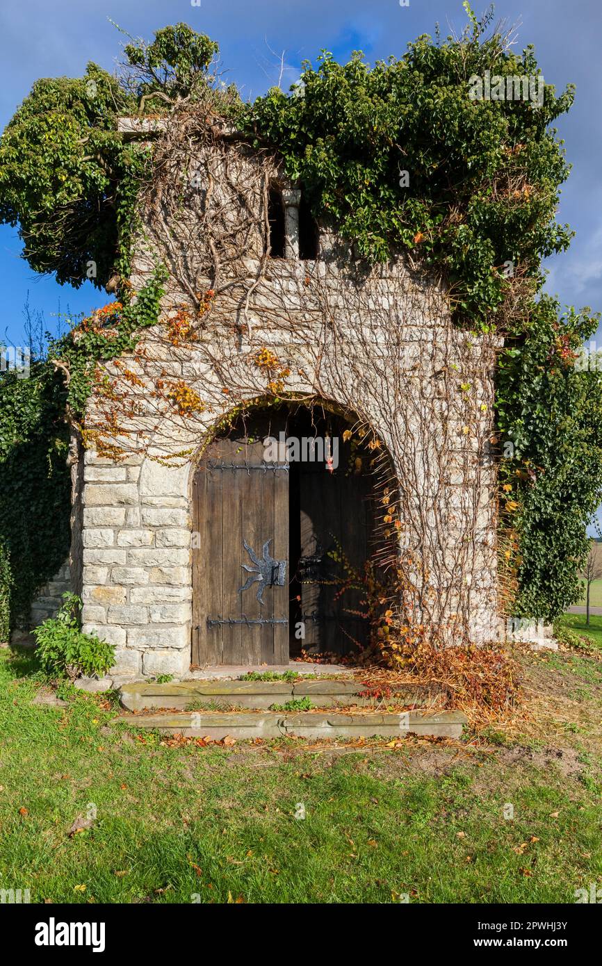 Mausoleum Crypt Osterwieck Deersheim Stock Photo