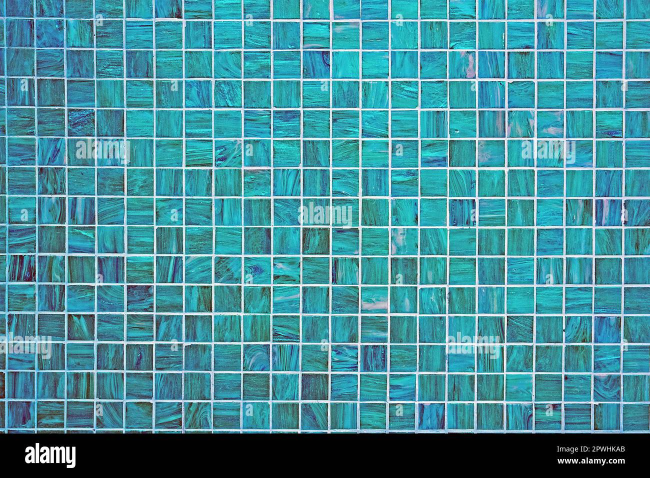 A background of blue mosaic tiles Stock Photo - Alamy