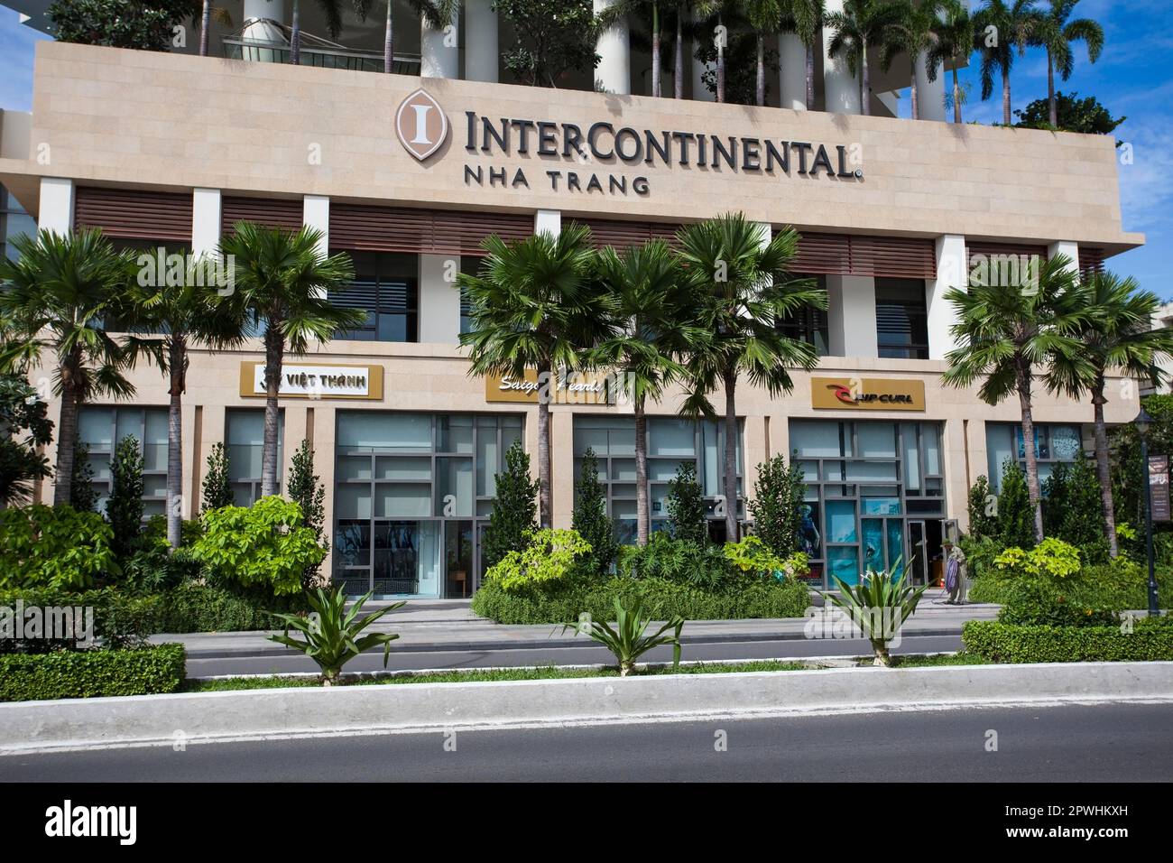 Intercontinental Hotel, Nha Trang, Bezirk Can Hoa, Vietnam Stock Photo
