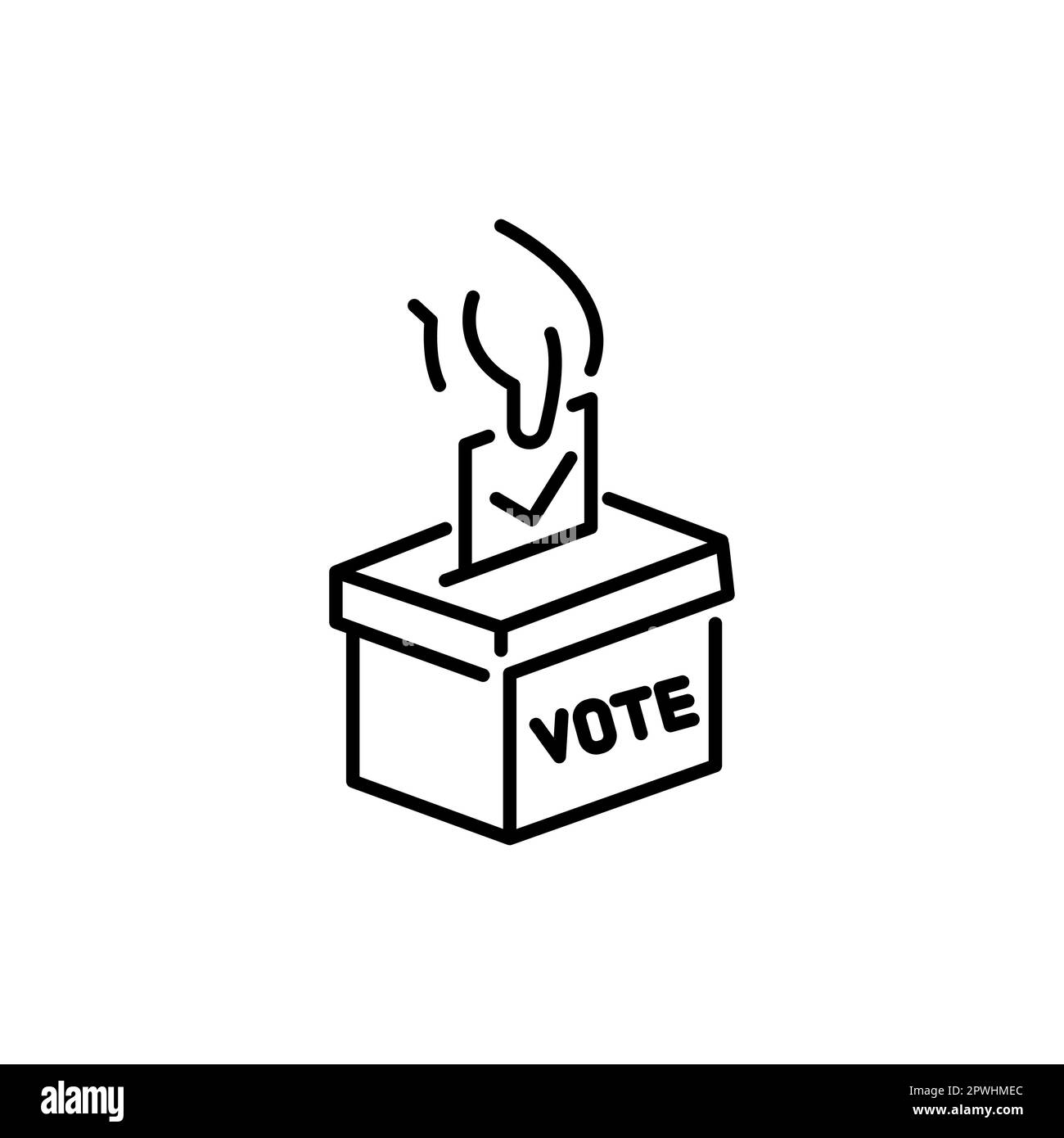 Voting ballot Stock Vector Images Alamy