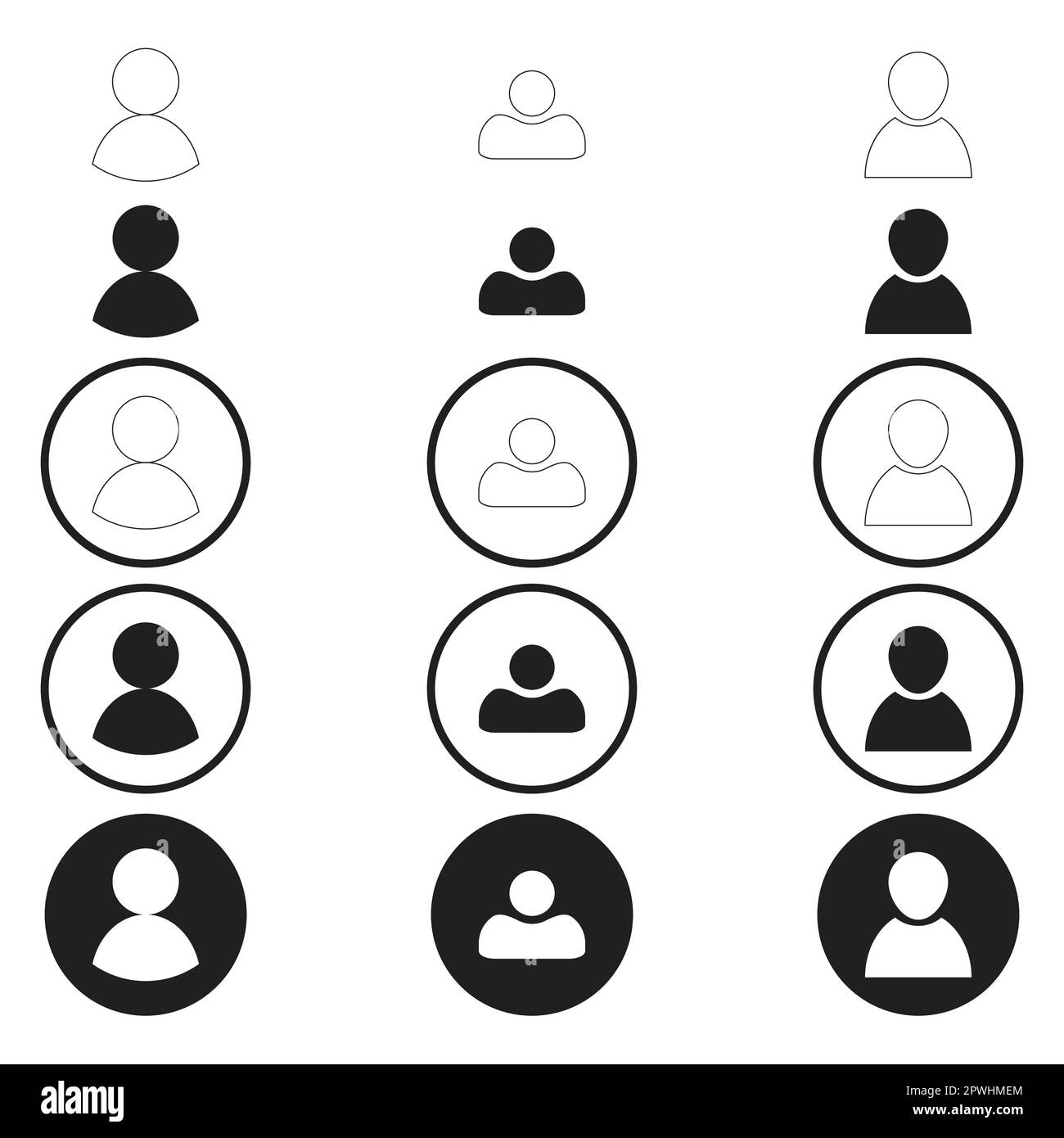 Profile icon user hi-res stock photography and images - Alamy