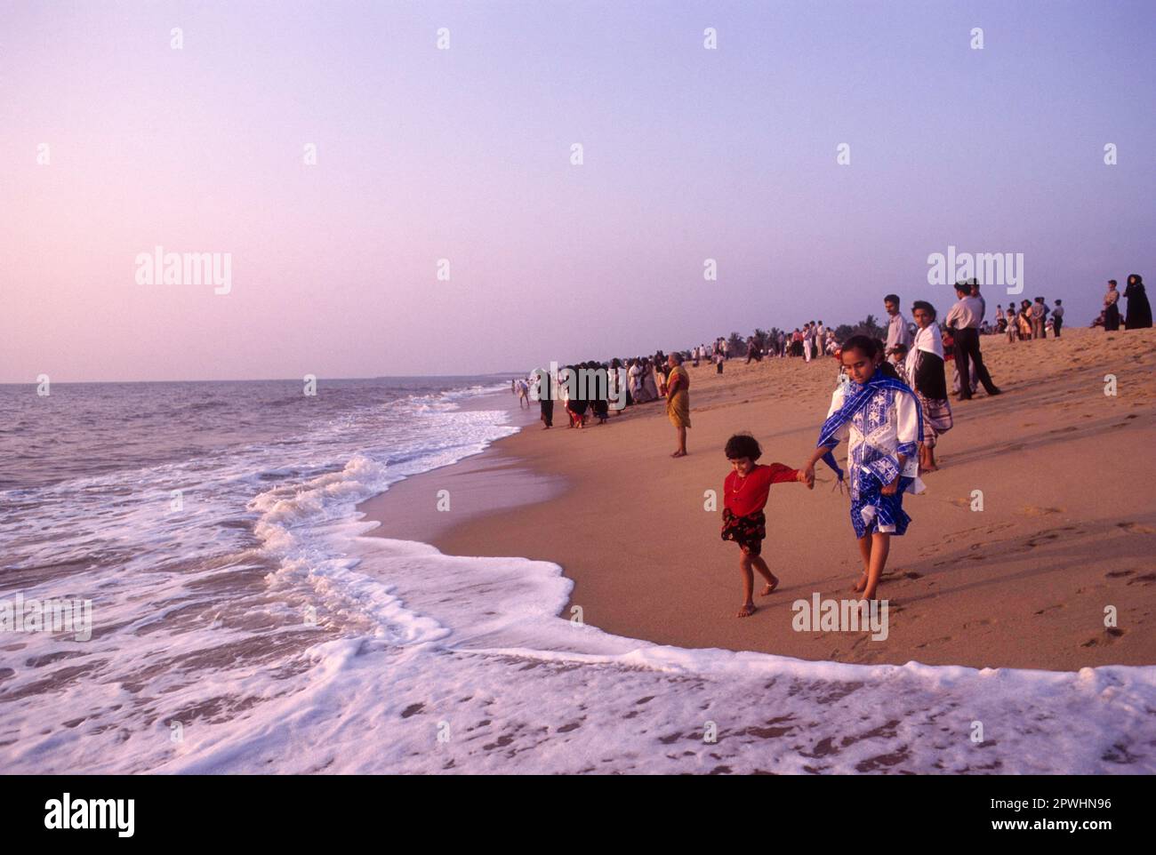 Ullal beach, Mangalore, Karnataka, India Stock Photo