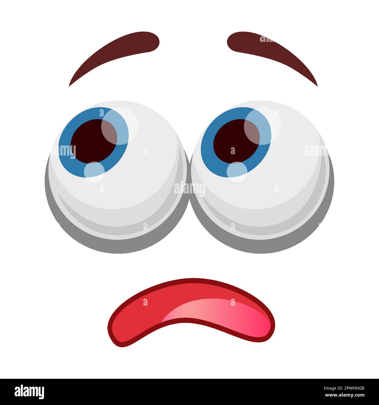 Confused Face Stock Vector Illustration and Royalty Free Confused