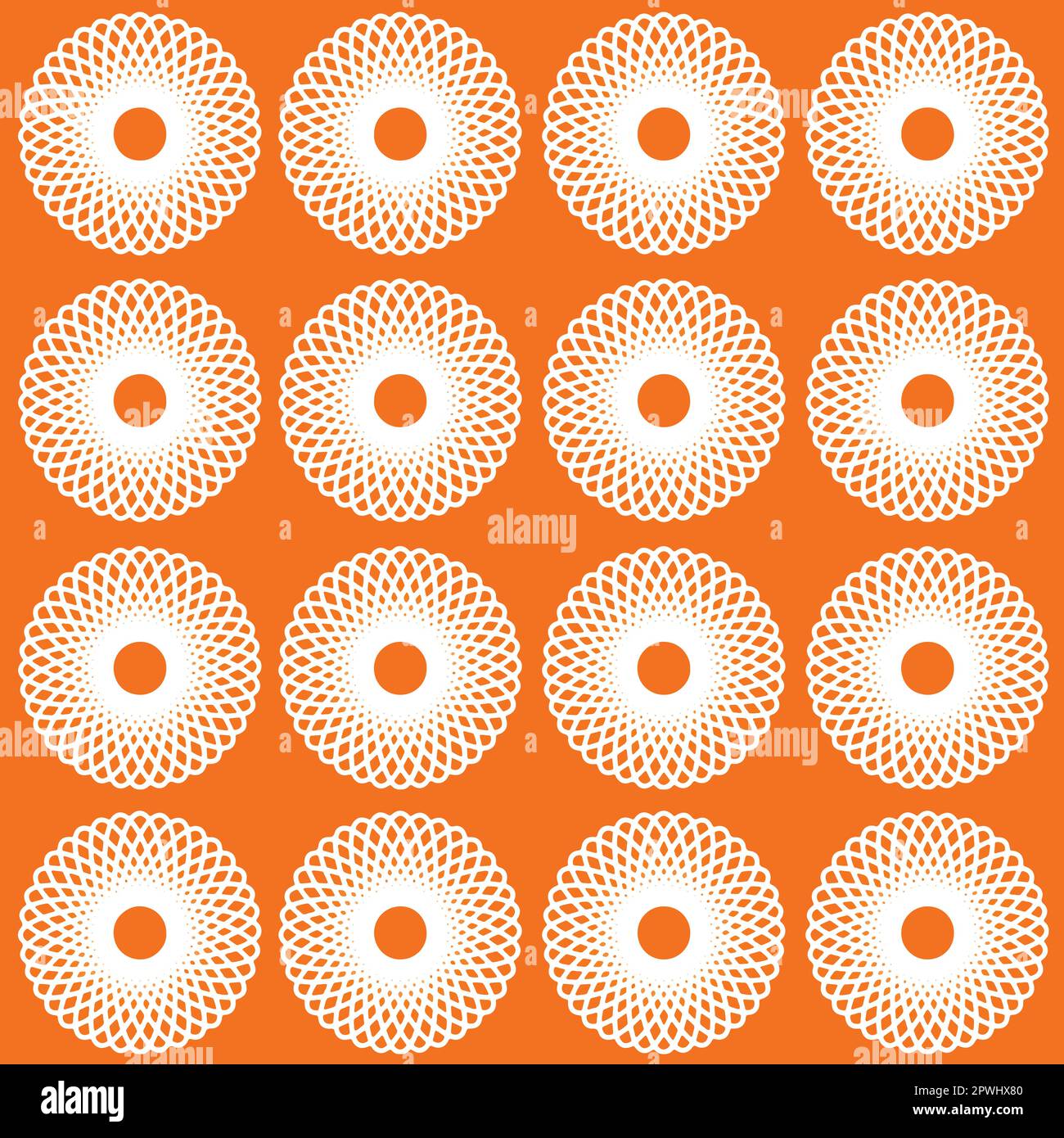 Sheath-White background brown orange dots and circles