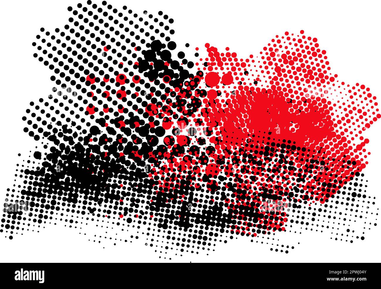 Grunge halftone background. Pop art background Stock Vector Image & Art ...