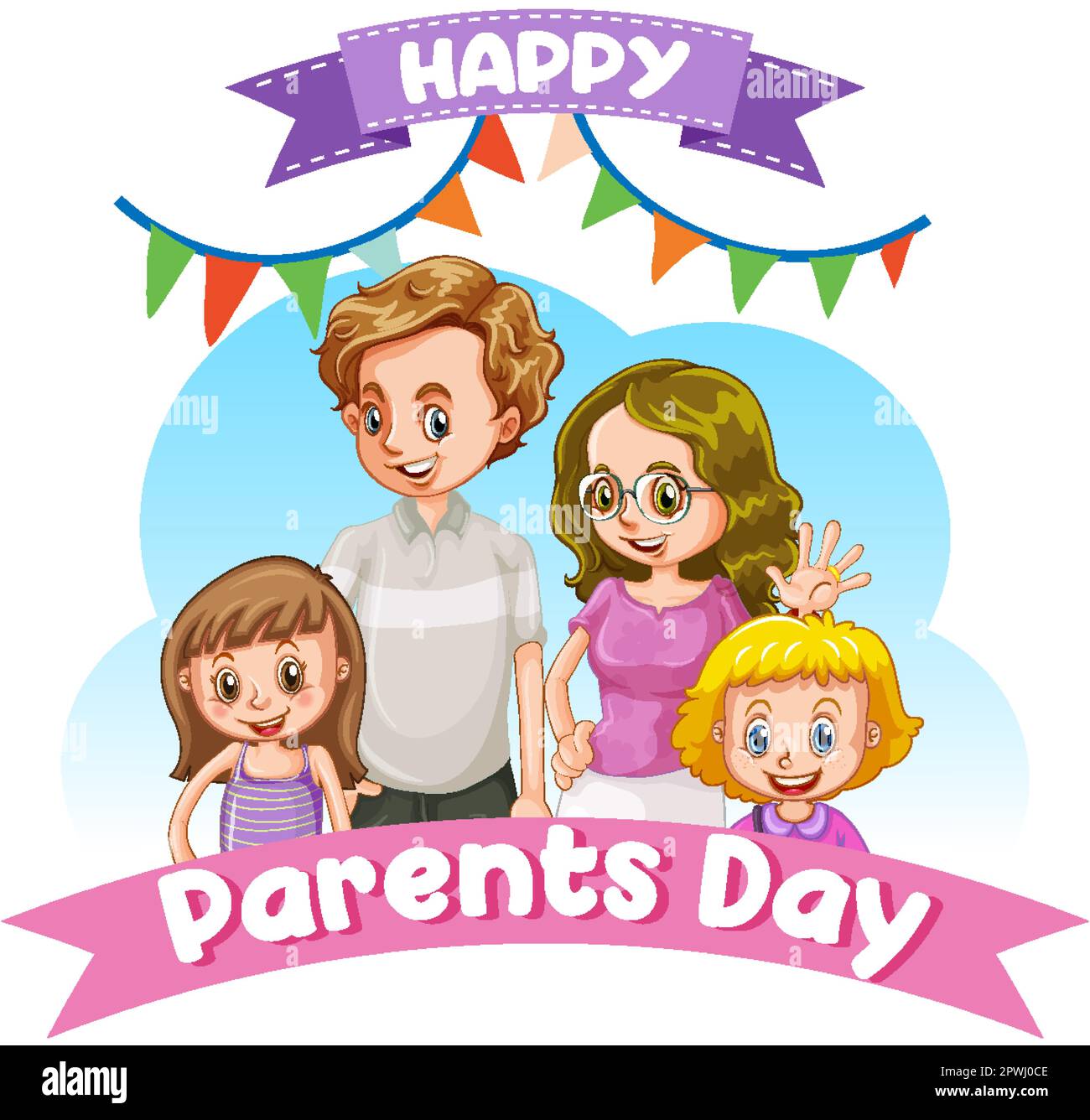parents day banner design