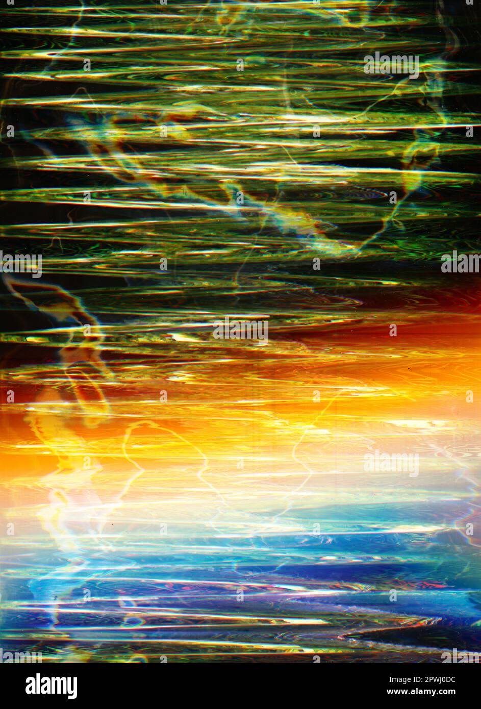 Colorful Distortion color glow distortion glitch texture static noise Stock Photo - Alamy