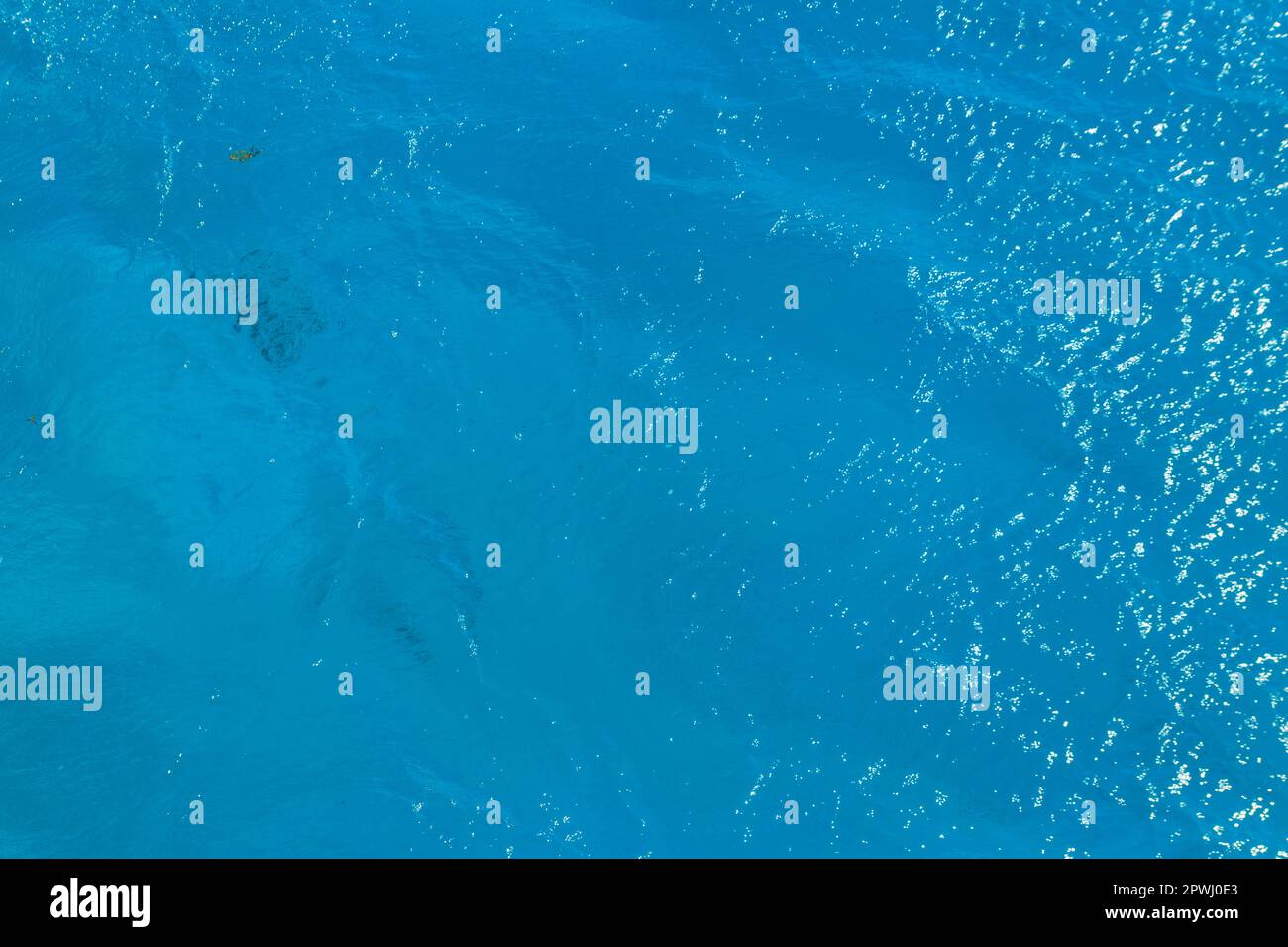Blue water texture background. Surface of the sea Stock Photo - Alamy