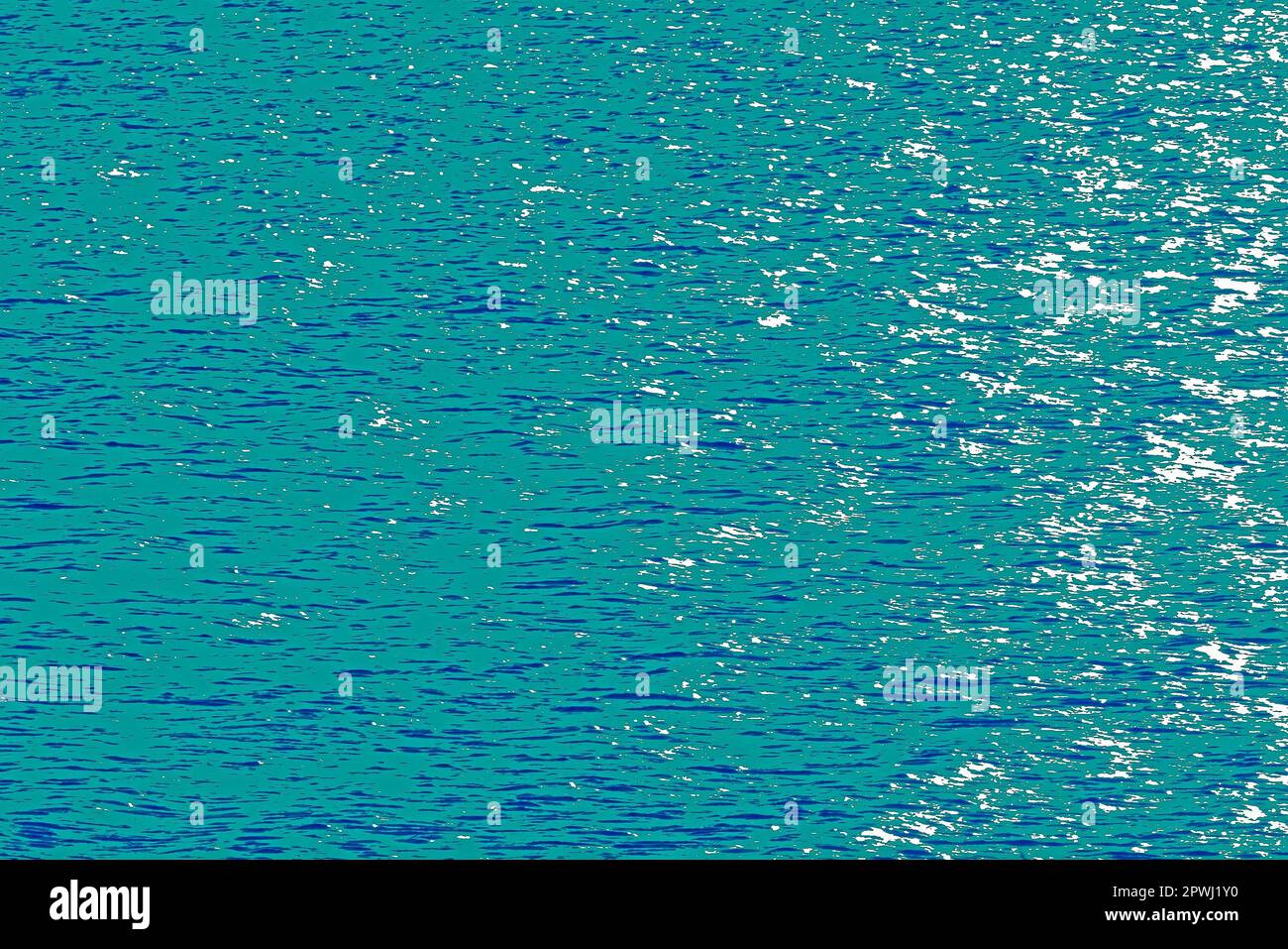 Hintergrund Wasserspiegel Nahe Zeewolde verschiedenfarbige Spiegelung des Veluwemeerarmes Stock Photo