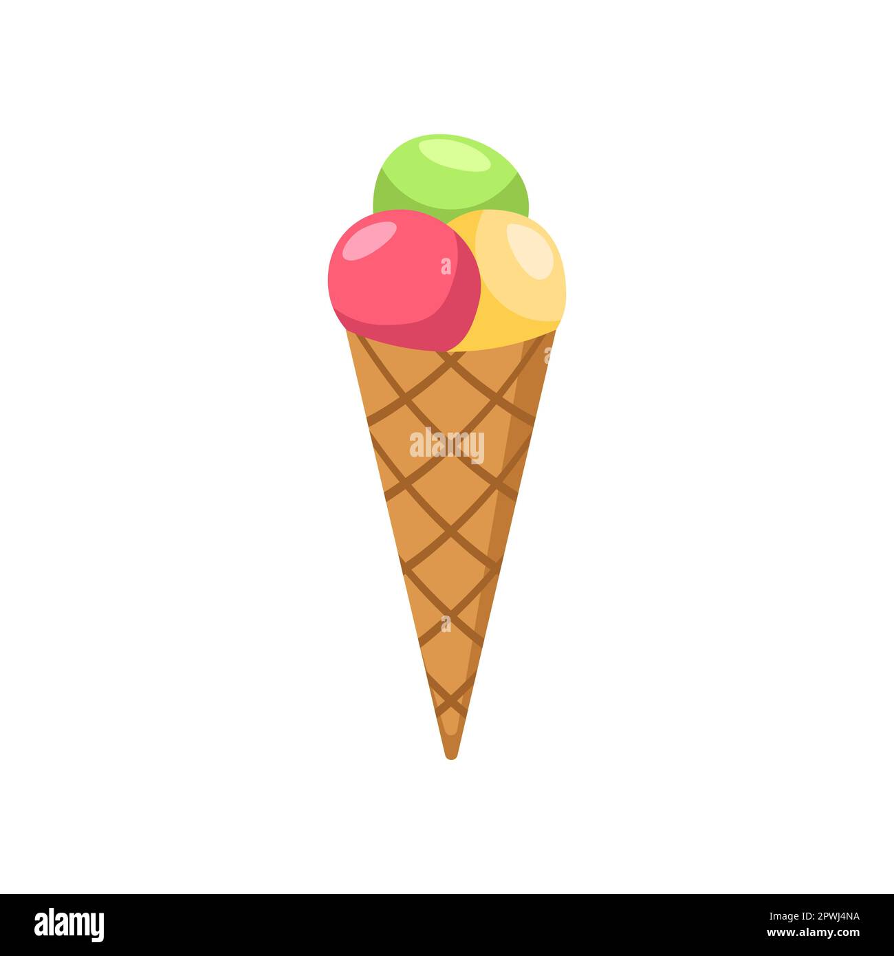 Ice cream vector illustration Stock Vector Image & Art Alamy