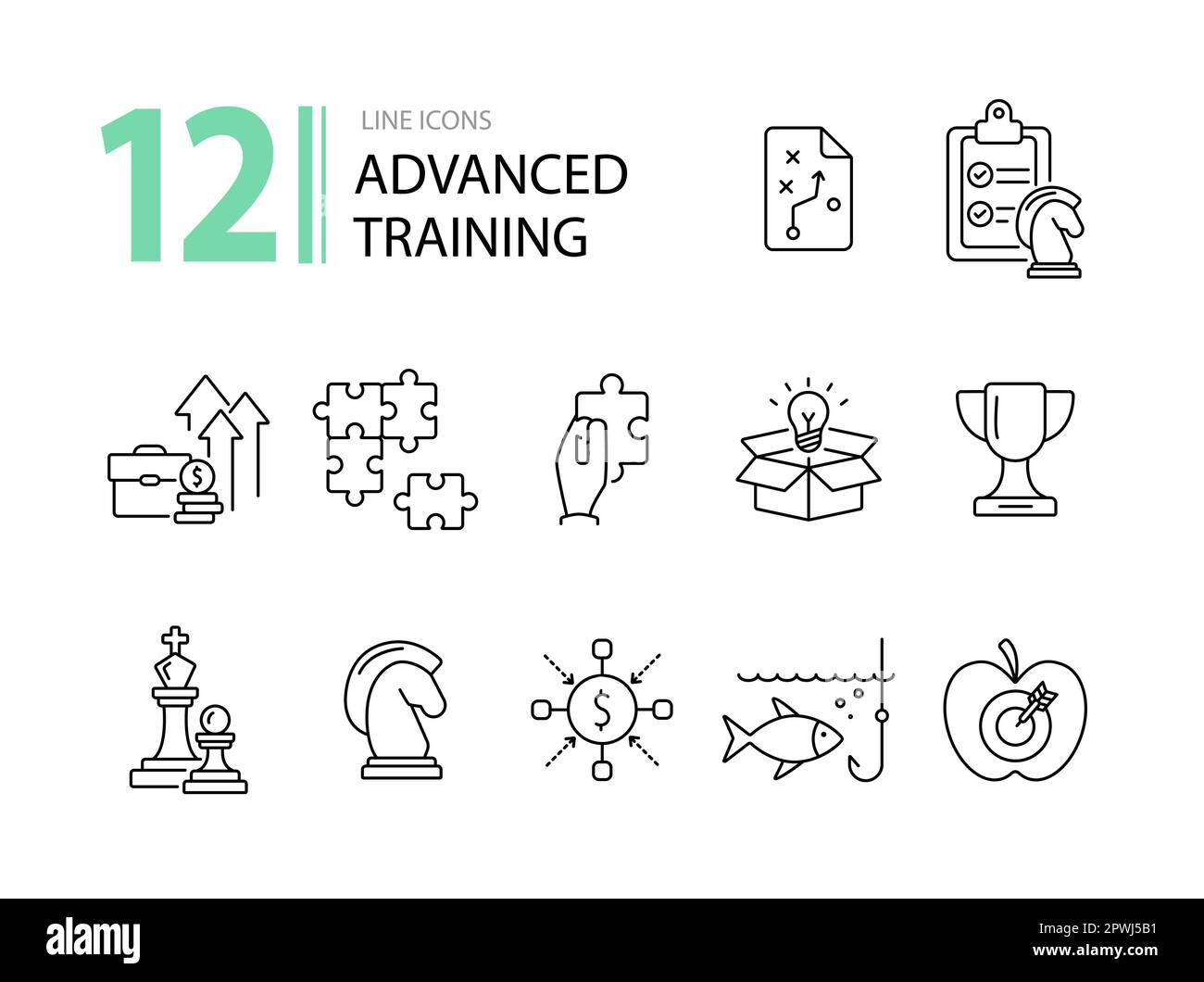 Brainstorming mountain icon outline hi-res stock photography and images ...