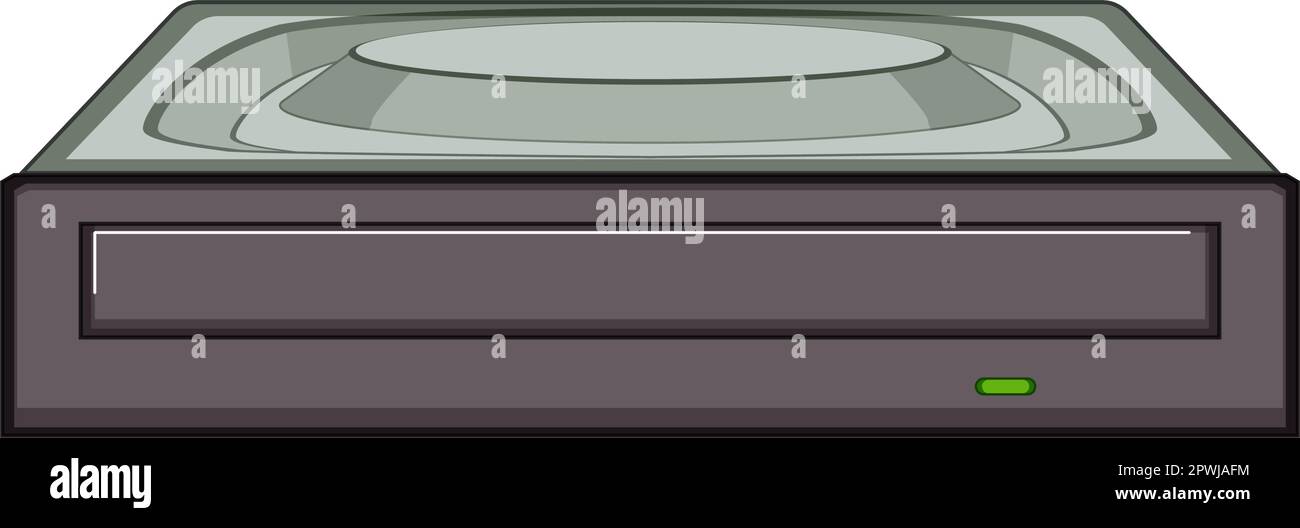 computer dvd drive cartoon. cd disk, technology data computer dvd drive ...