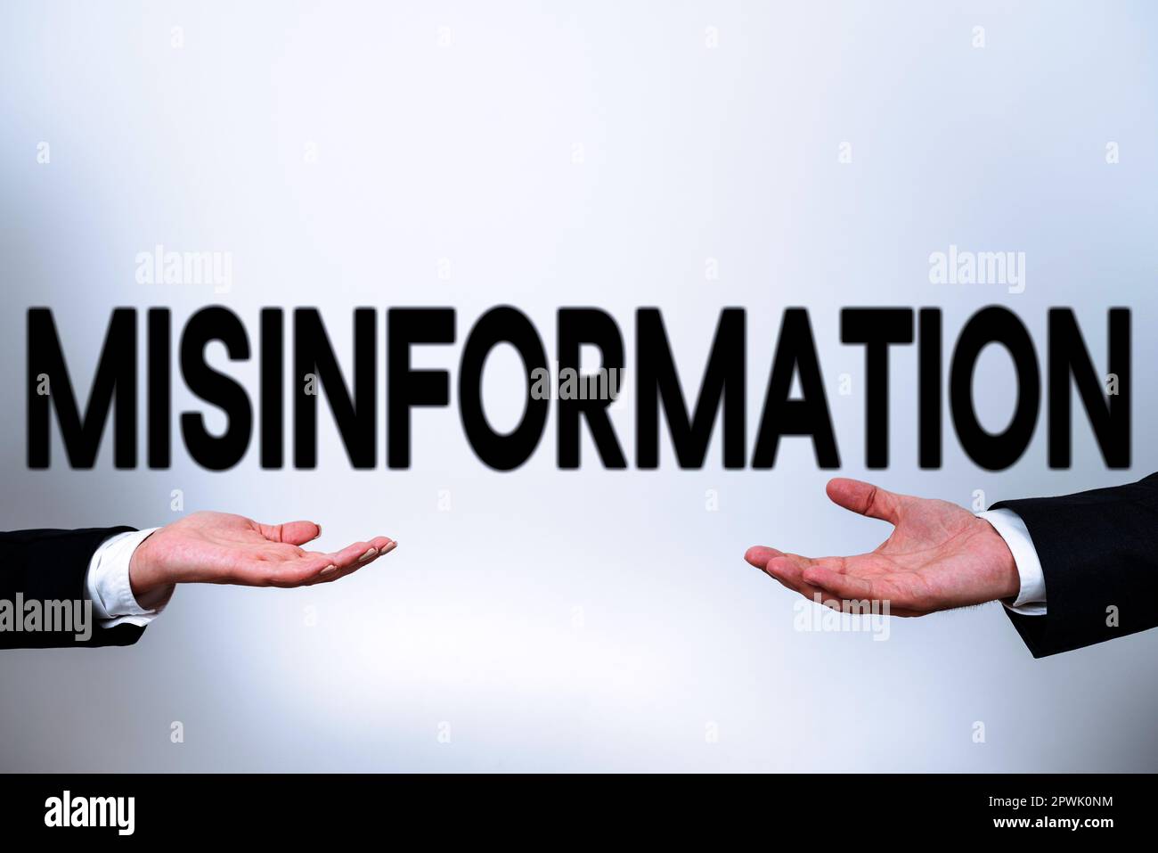 Inspiration showing sign Misinformation, Business idea false data, in particular, intended intentionally to deceive Stock Photo