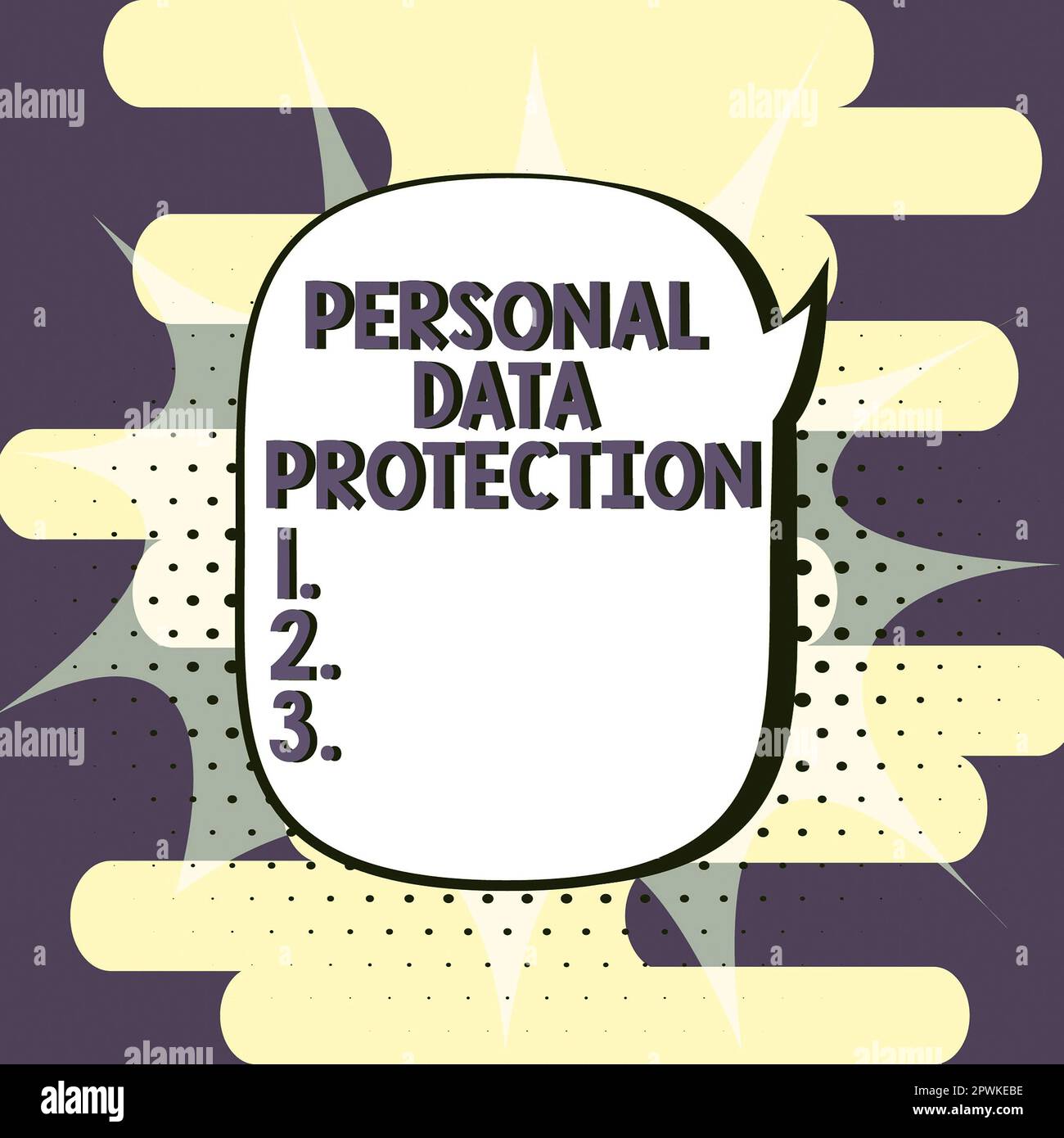 Data Protection Text Text sign showing Personal Data Protection, Business approach ...