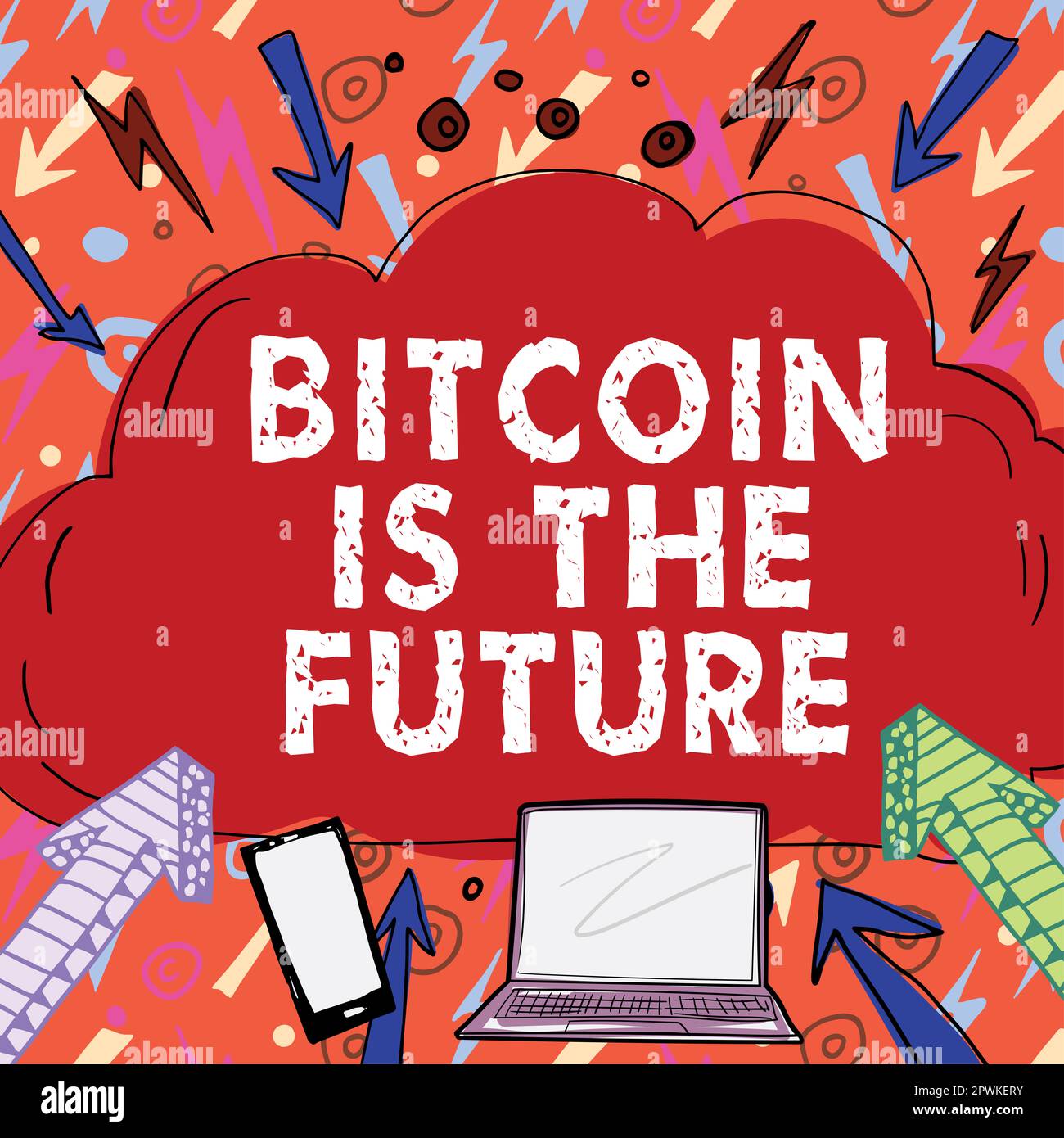 Inspiration showing sign Bitcoin Is The Future, Business showcase digital  marketplace where traders can buy and sell bitcoins Stock Photo - Alamy