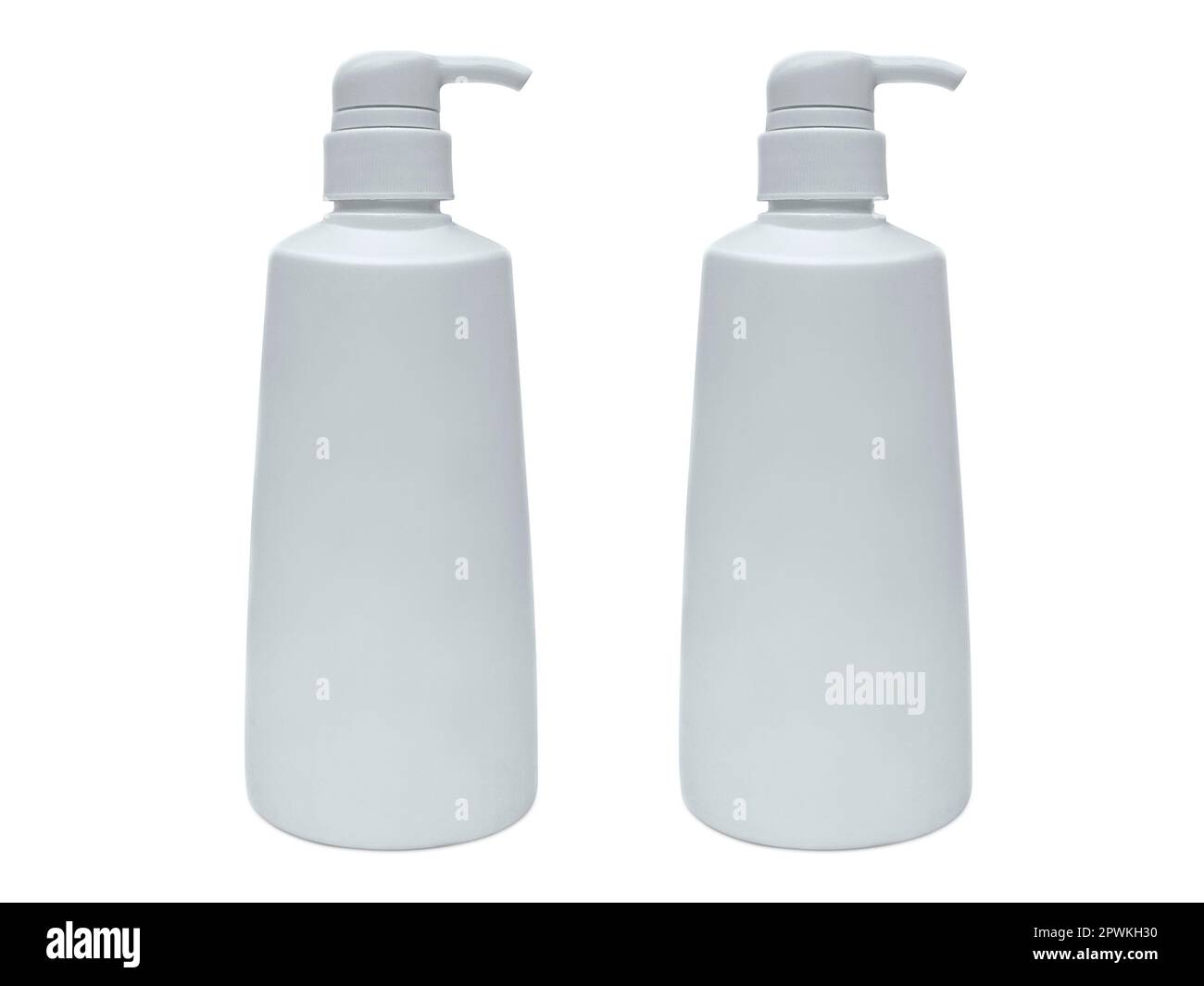 blank shampoo bottle on white isolated background Stock Photo - Alamy