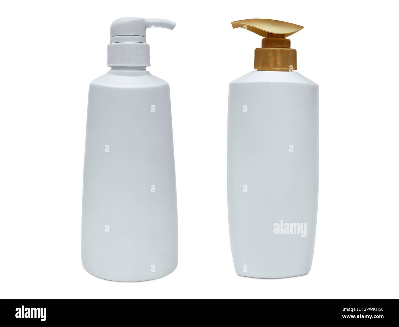 blank shampoo bottle on white isolated background Stock Photo - Alamy